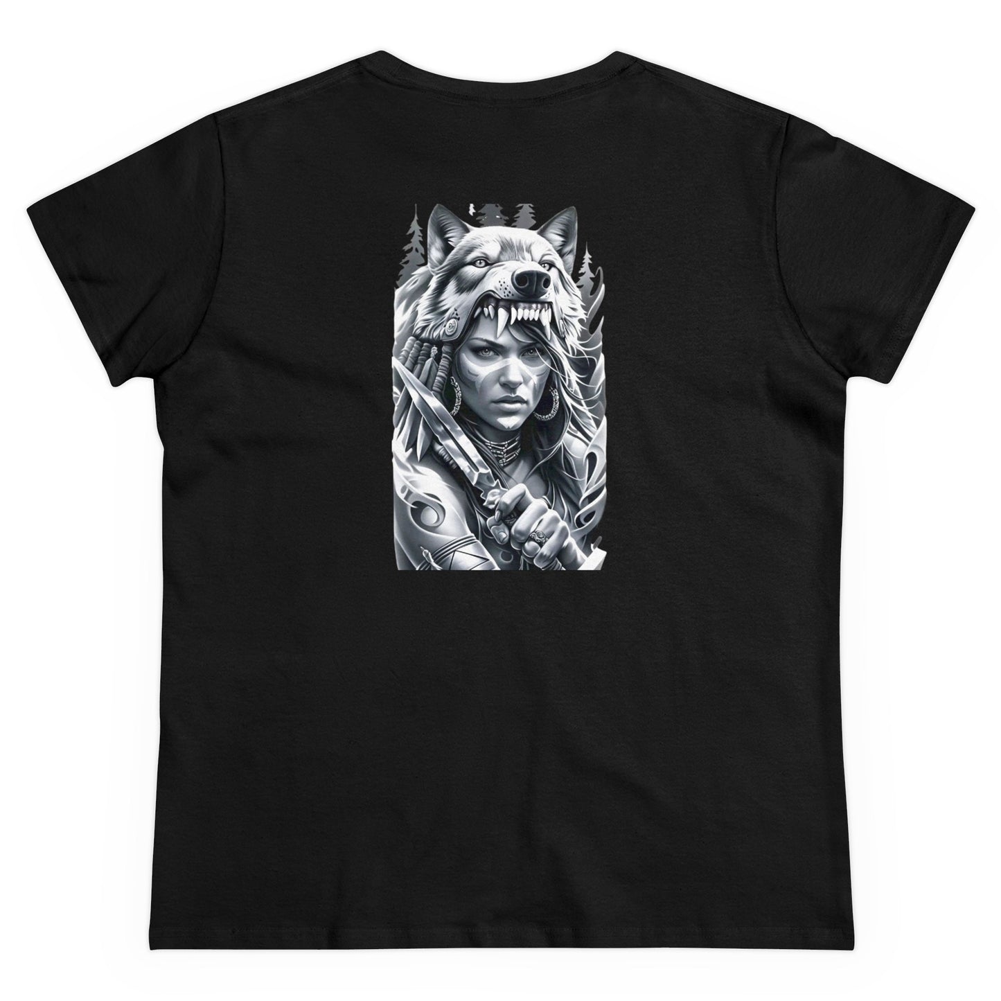 Warrior Princes, Women's Mid-weight Cotton Tee