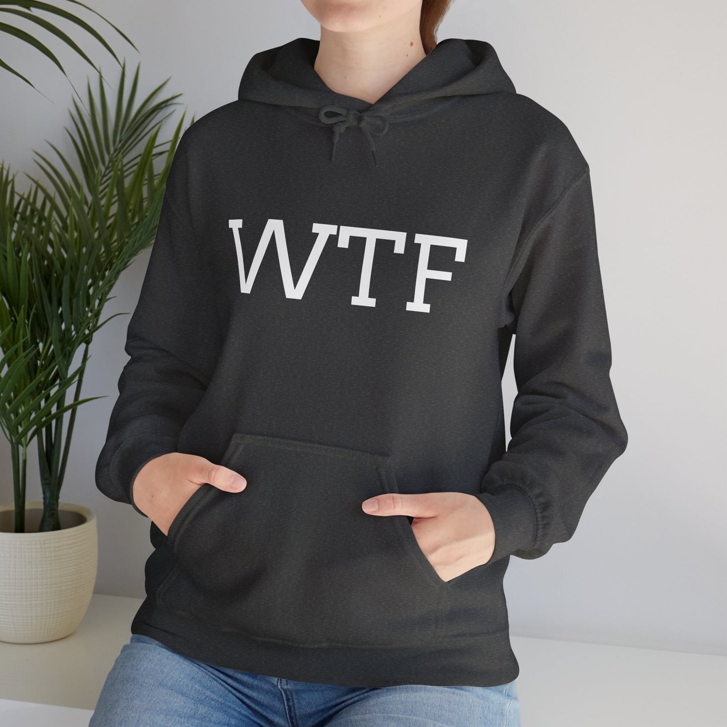 WTF, Unisex Hooded Sweatshirt