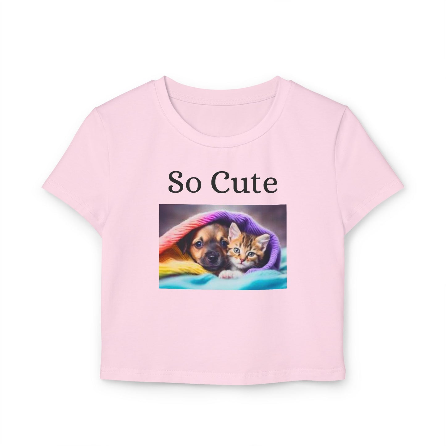 So Cute, Women's Baby Tee