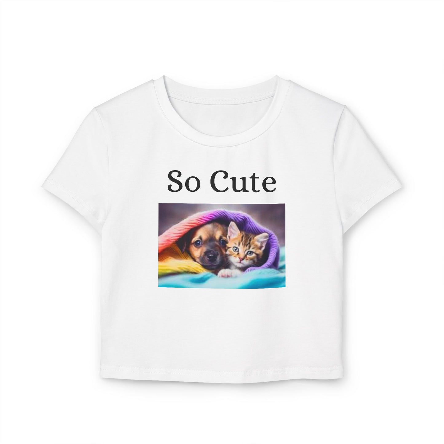 So Cute, Women's Baby Tee