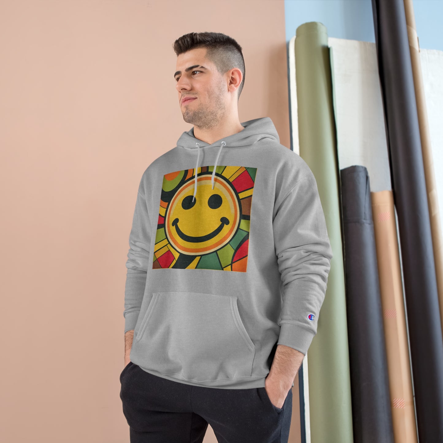 Smiley Face, Champion Hoodie