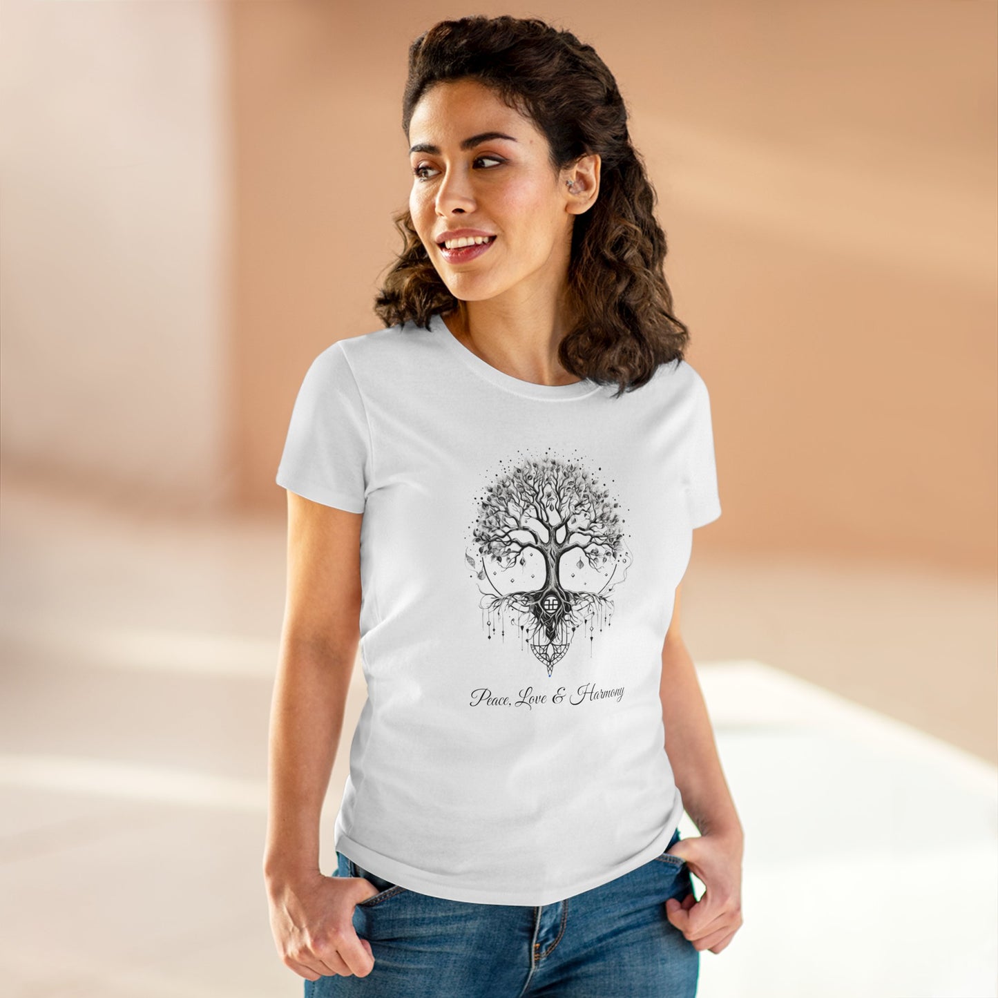 Peace, Love & Harmony, Women's Tee