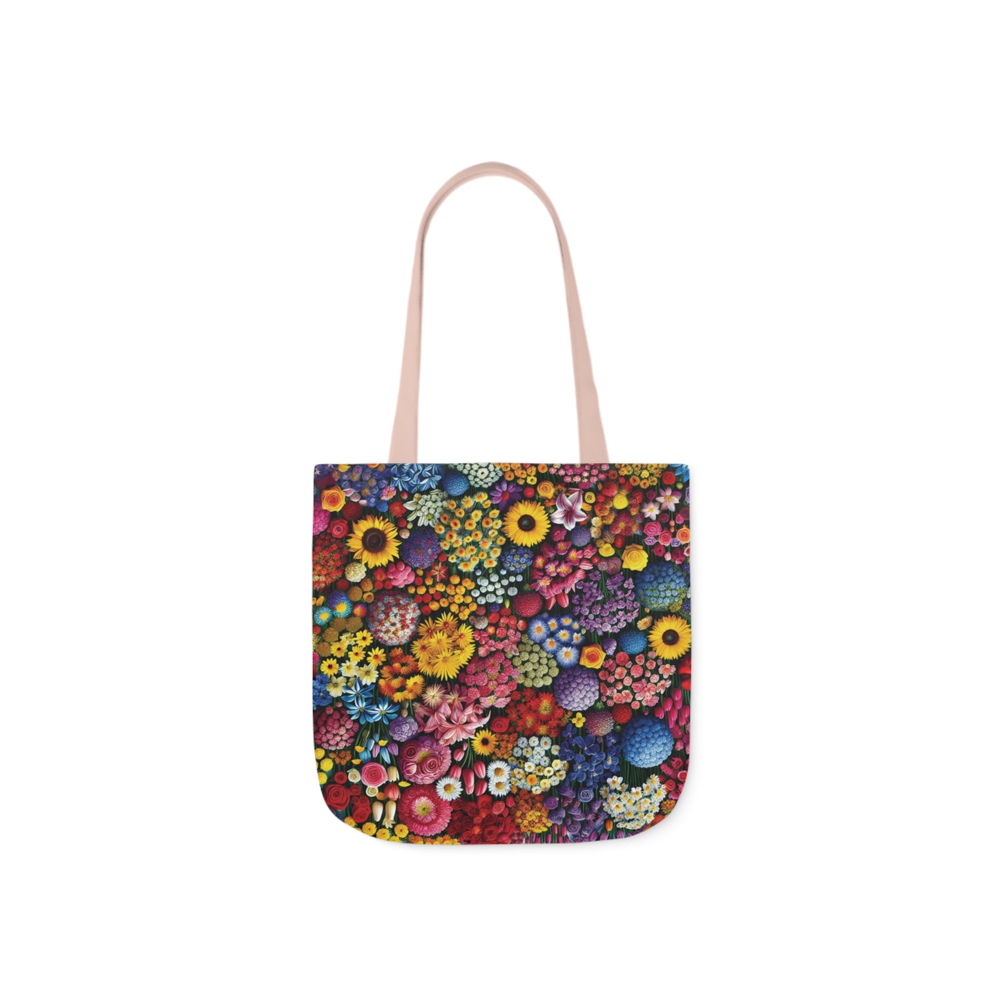 Canvas Tote Bag, Flowers