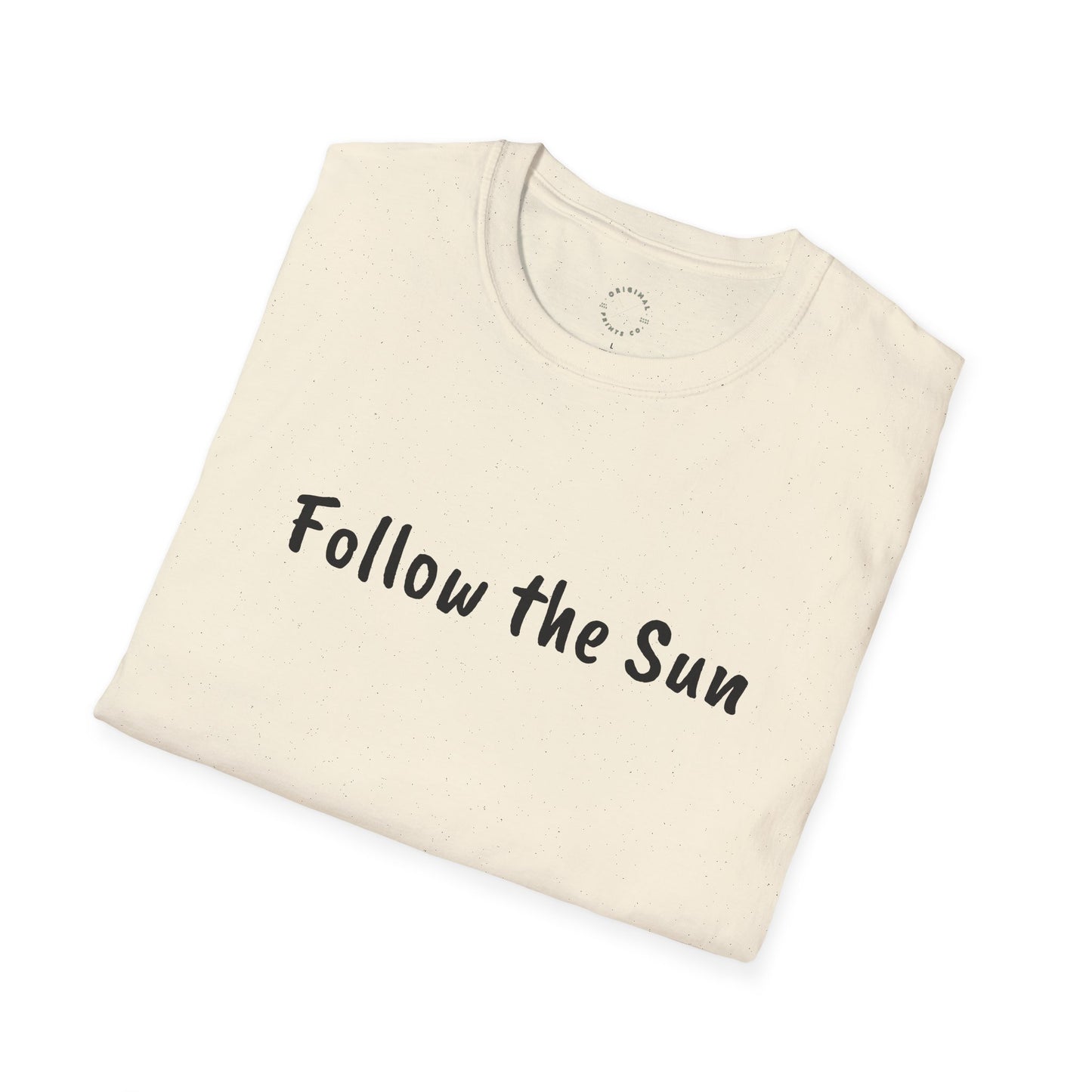 T-Shirt, Unisex Softstyle - Follow the Sun