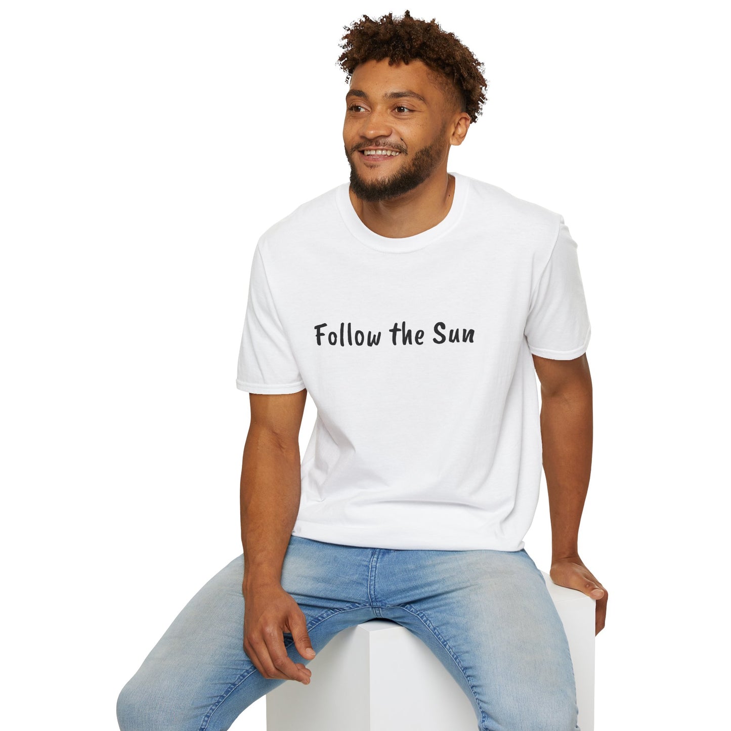 T-Shirt, Unisex Softstyle - Follow the Sun