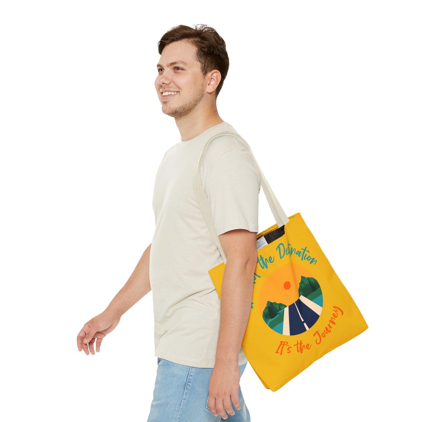 It's the Journey, Tote Bag