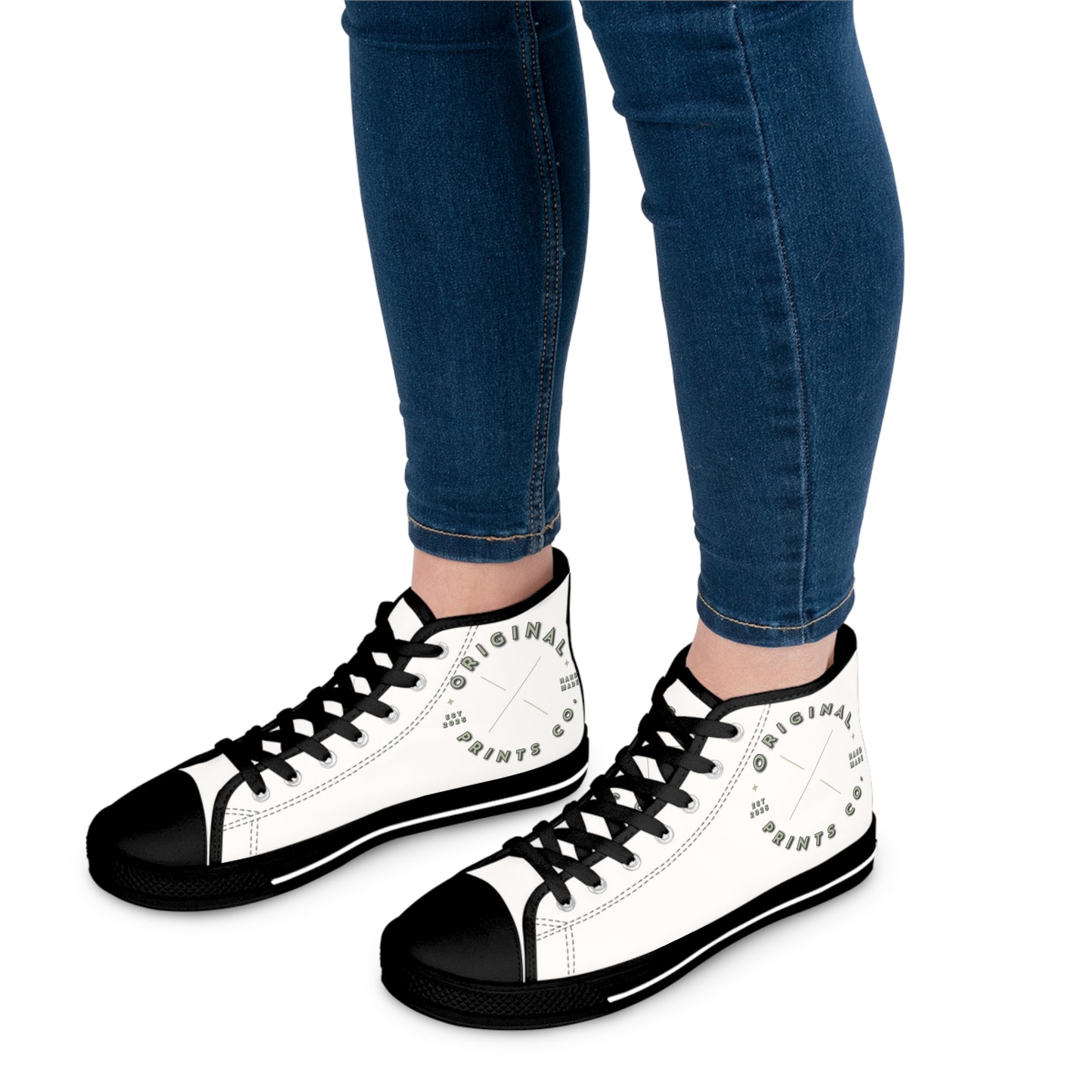 Original Prints Co - High Top Sneakers for Women