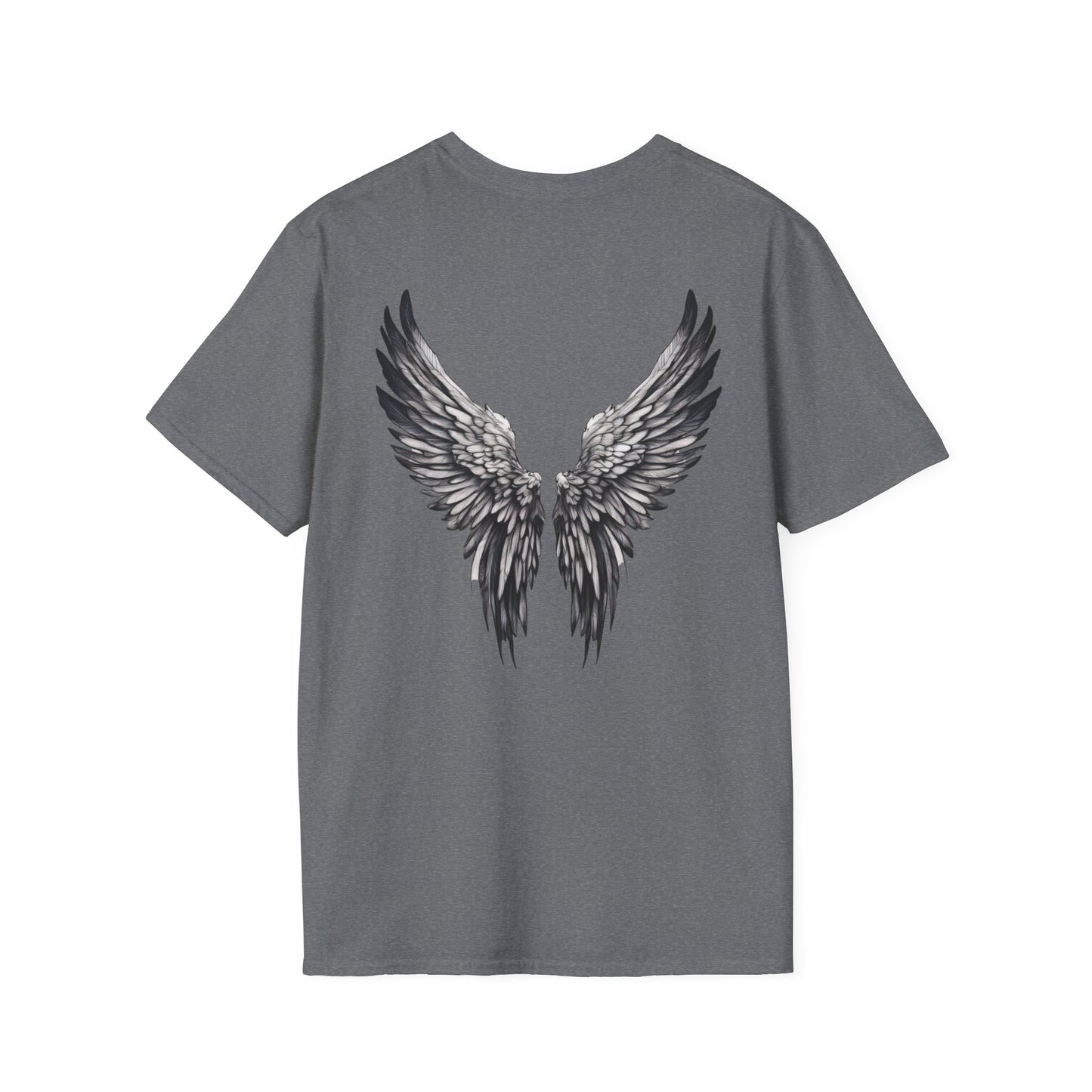 T-Shirt - Unisex Softstyle, Angel with Wings