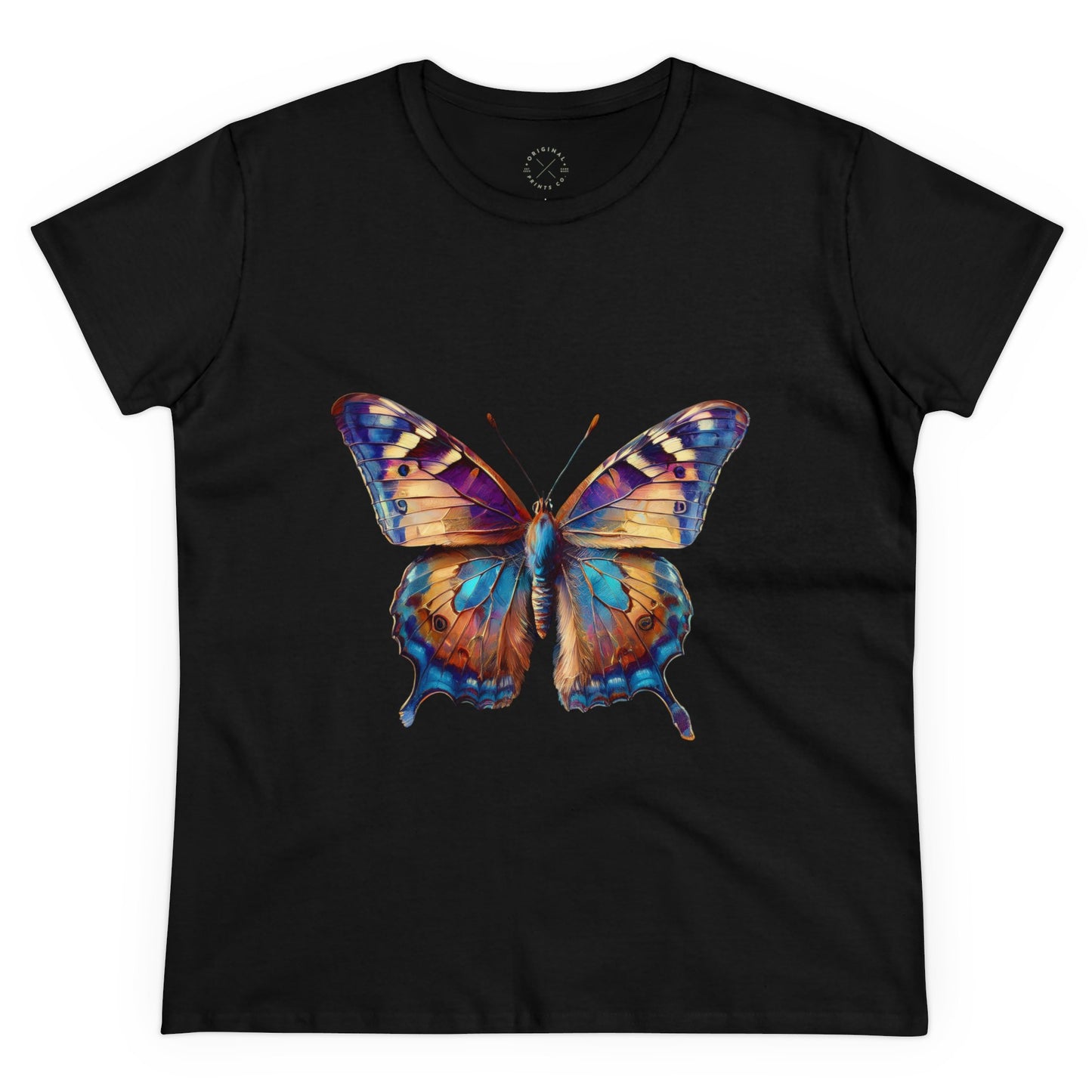 Women's Cotton Tee, Butterflies