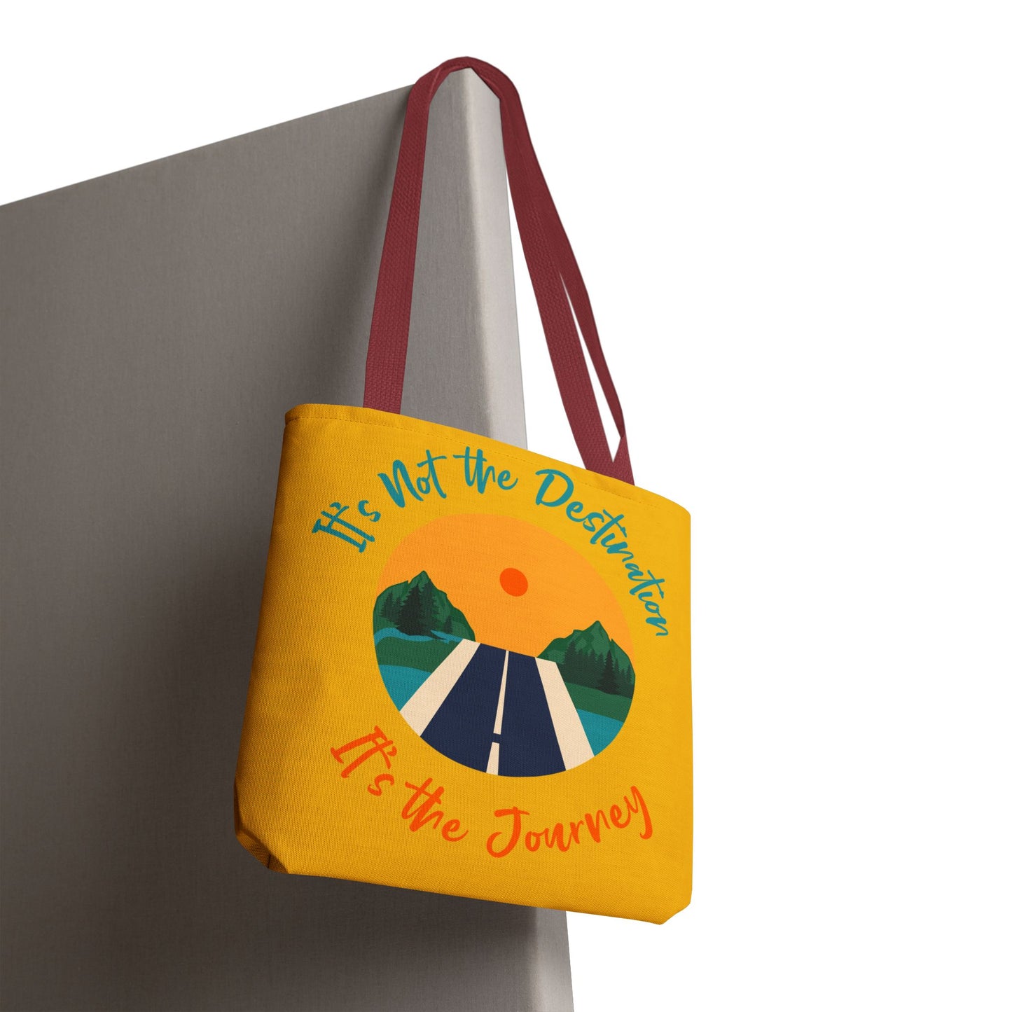 It's the Journey, Tote Bag