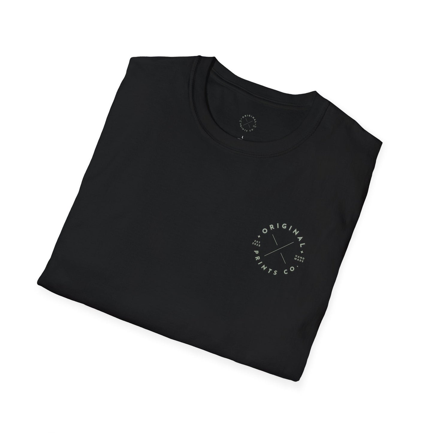 Original Prints Co Logo, Unisex Softstyle T-Shirt