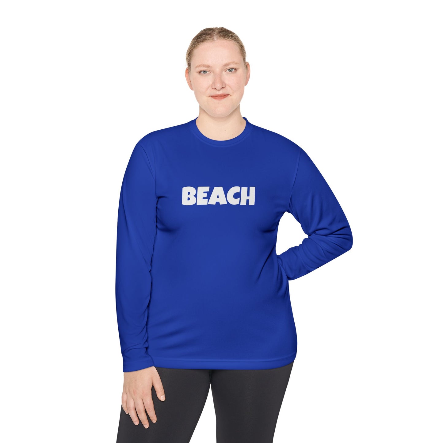 Beach Vibes Long Sleeve Tee - Unisex Lightweight Top for Casual Outings, Beach Days, Summer Celebration, Gift for Beach Lovers, [...]