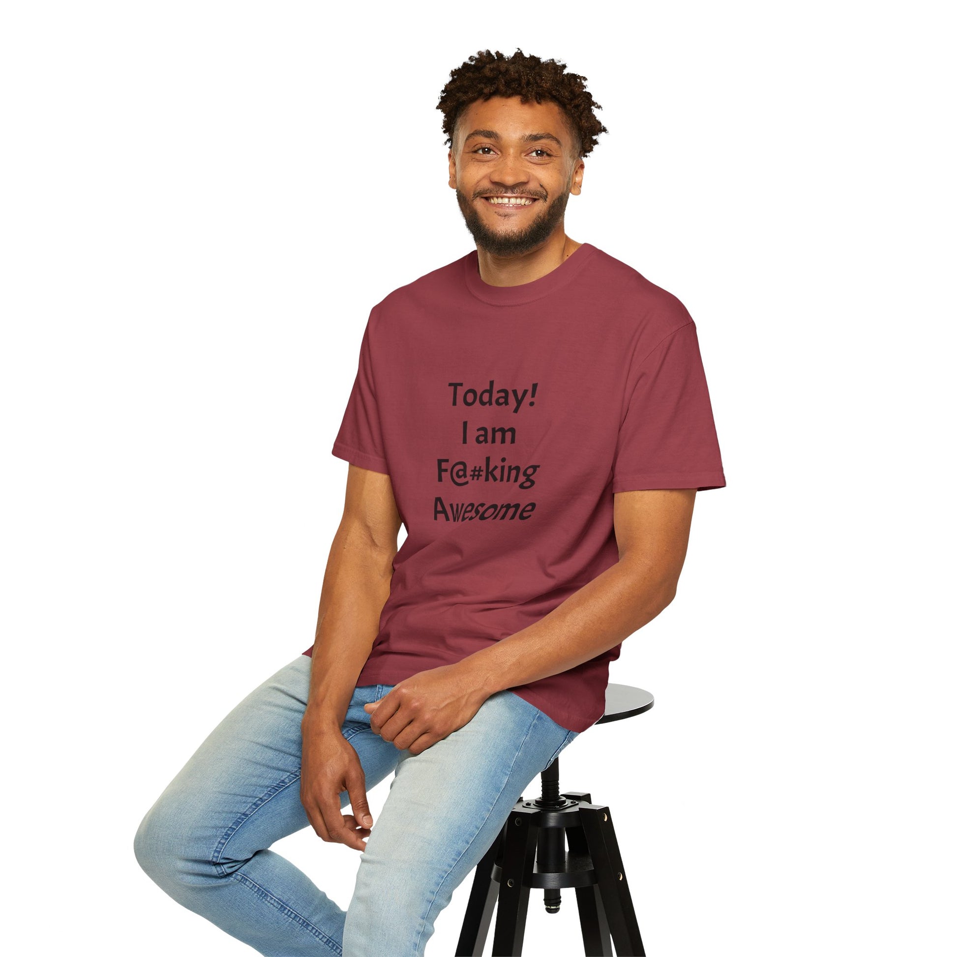 Today Im Awesome, Unisex  T-shirt - Original Prints Co