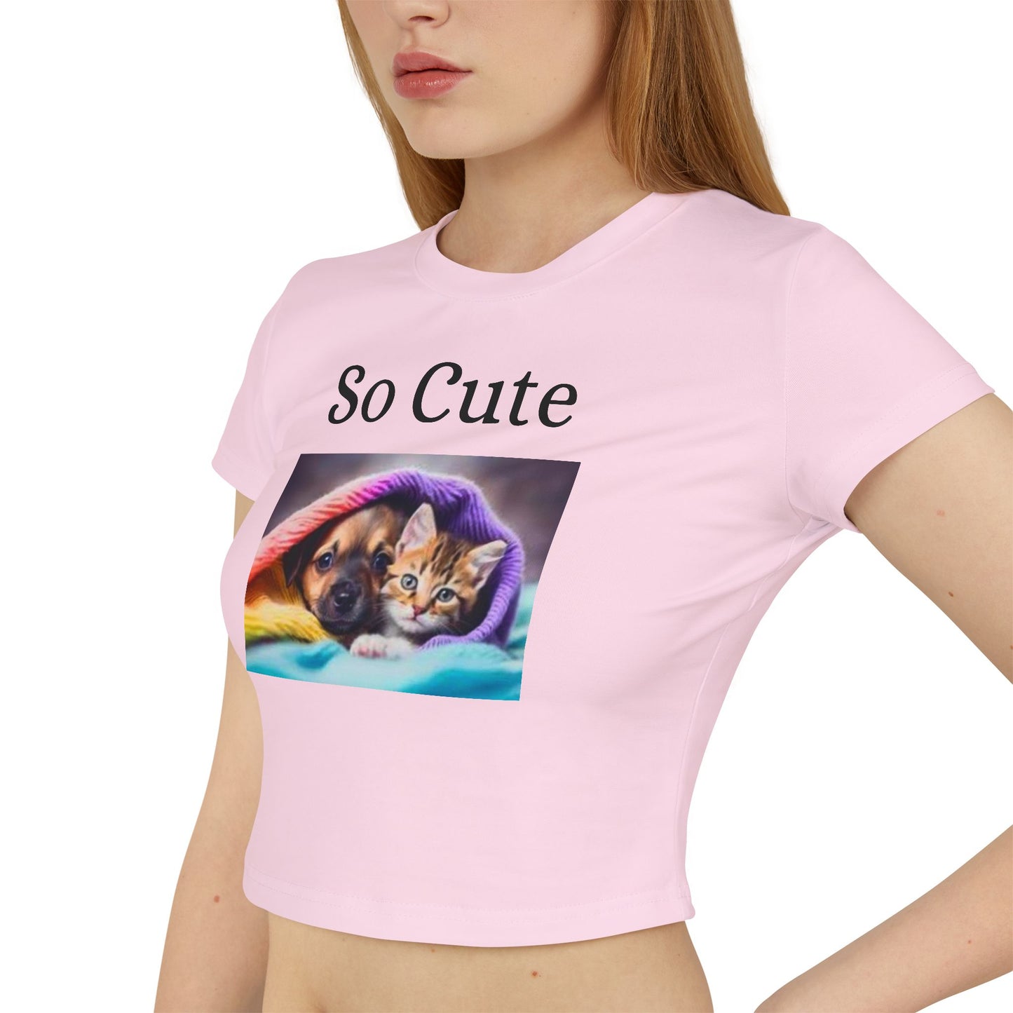 So Cute, Women's Baby Tee