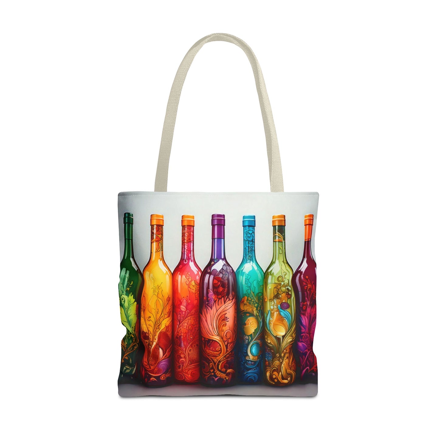 Wine Bottles, Tote Bag