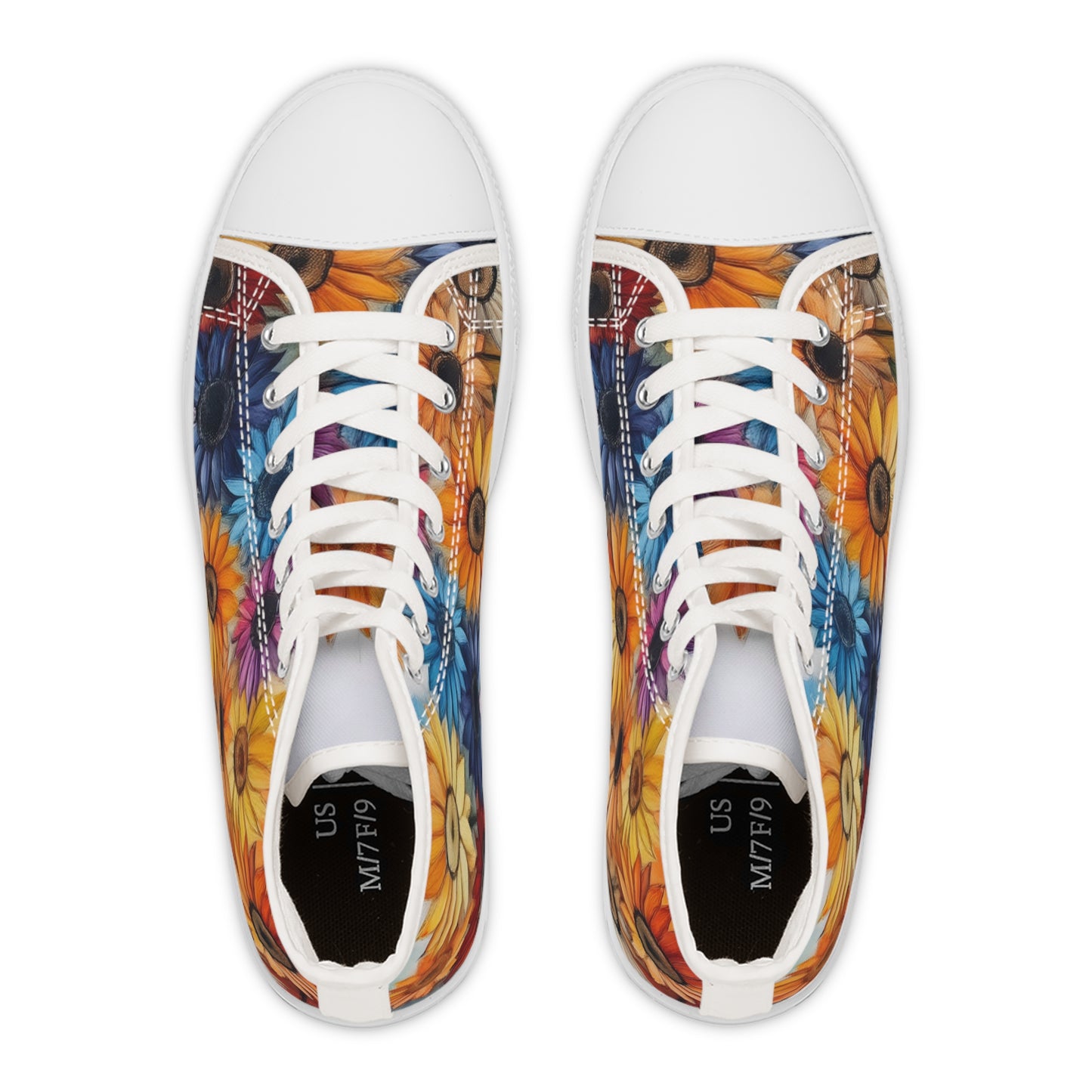 Floral High Top Sneakers for Women