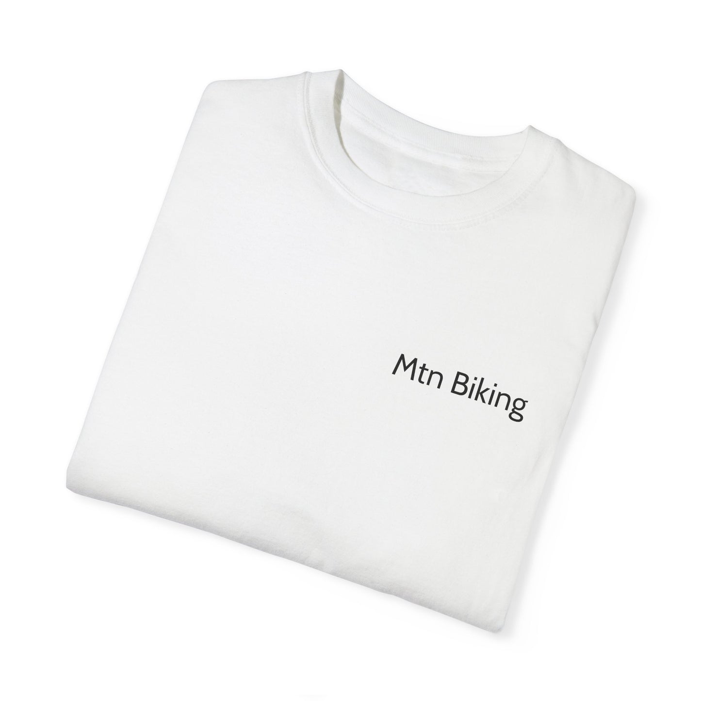 Mtn Biking, Unisex Garment-Dyed T-shirt