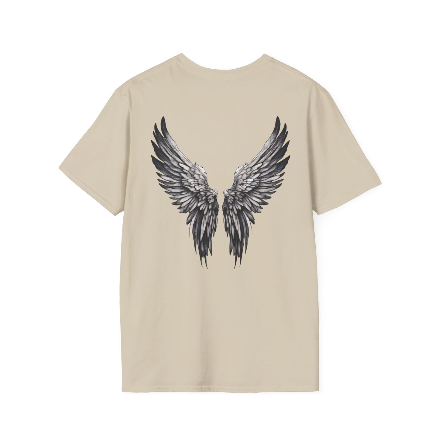 T-Shirt - Unisex Softstyle, Angel with Wings