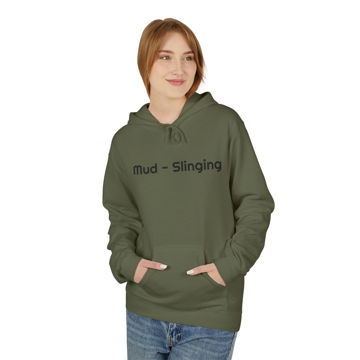 Mud Slinging Unisex Midweight Fleece Hoodie - Perfect for Off-Road Enthusiasts