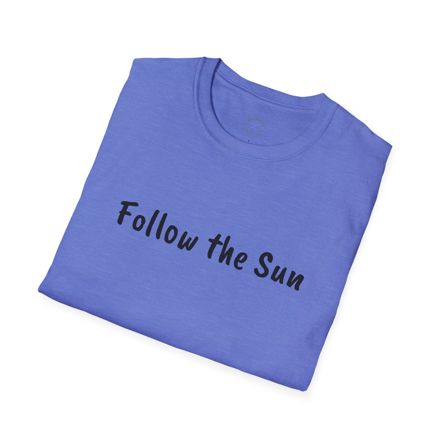 T-Shirt, Unisex Softstyle - Follow the Sun