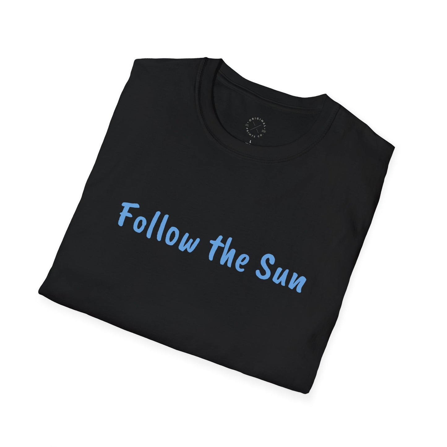 T-Shirt, Unisex Softstyle - Follow the Sun