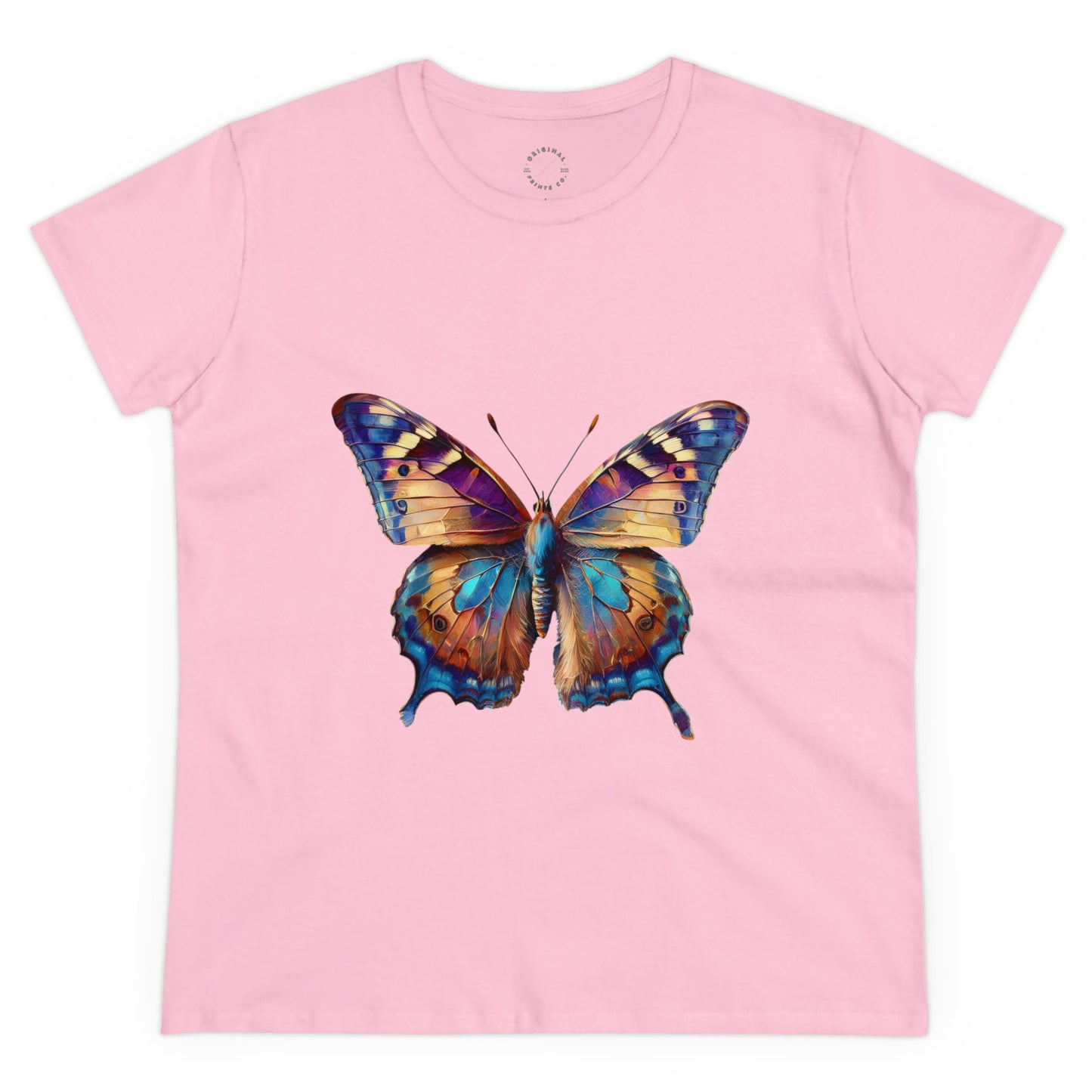 Women's Cotton Tee, Butterflies