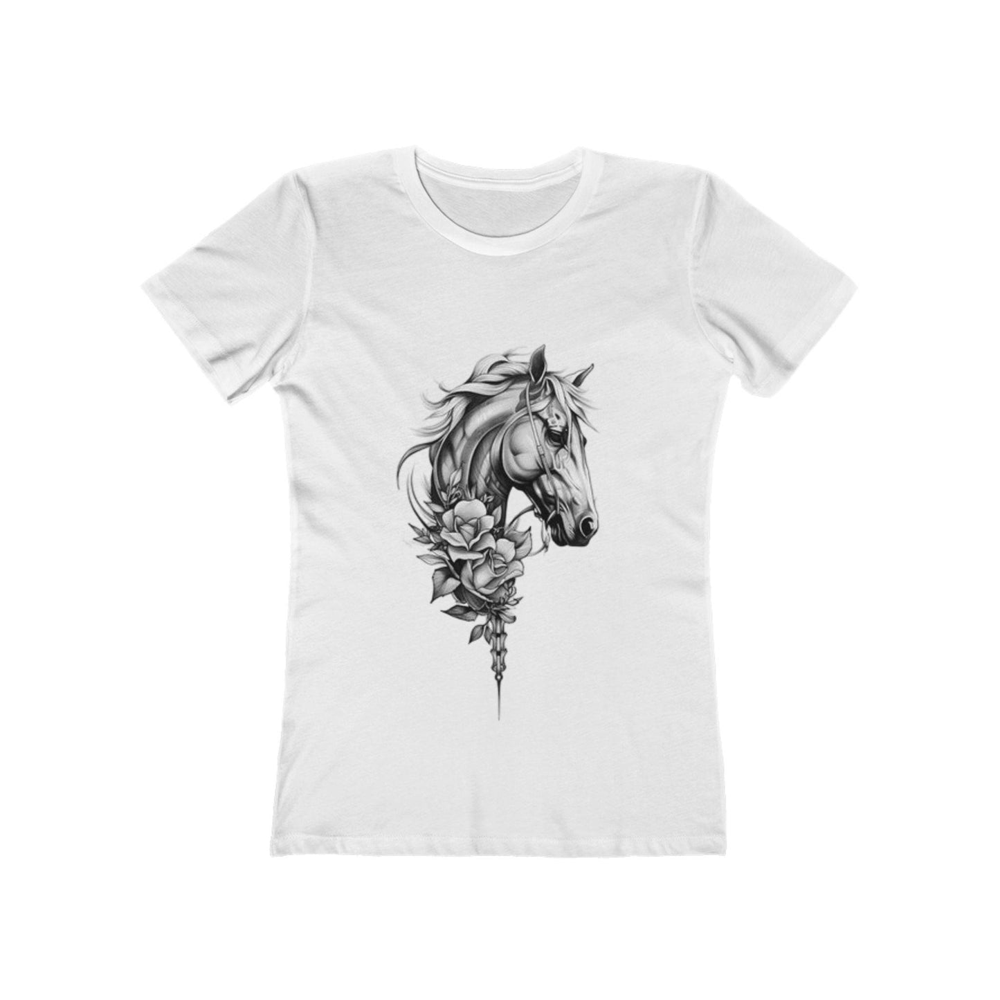 Horse Head, The Boyfriend Tee for Women