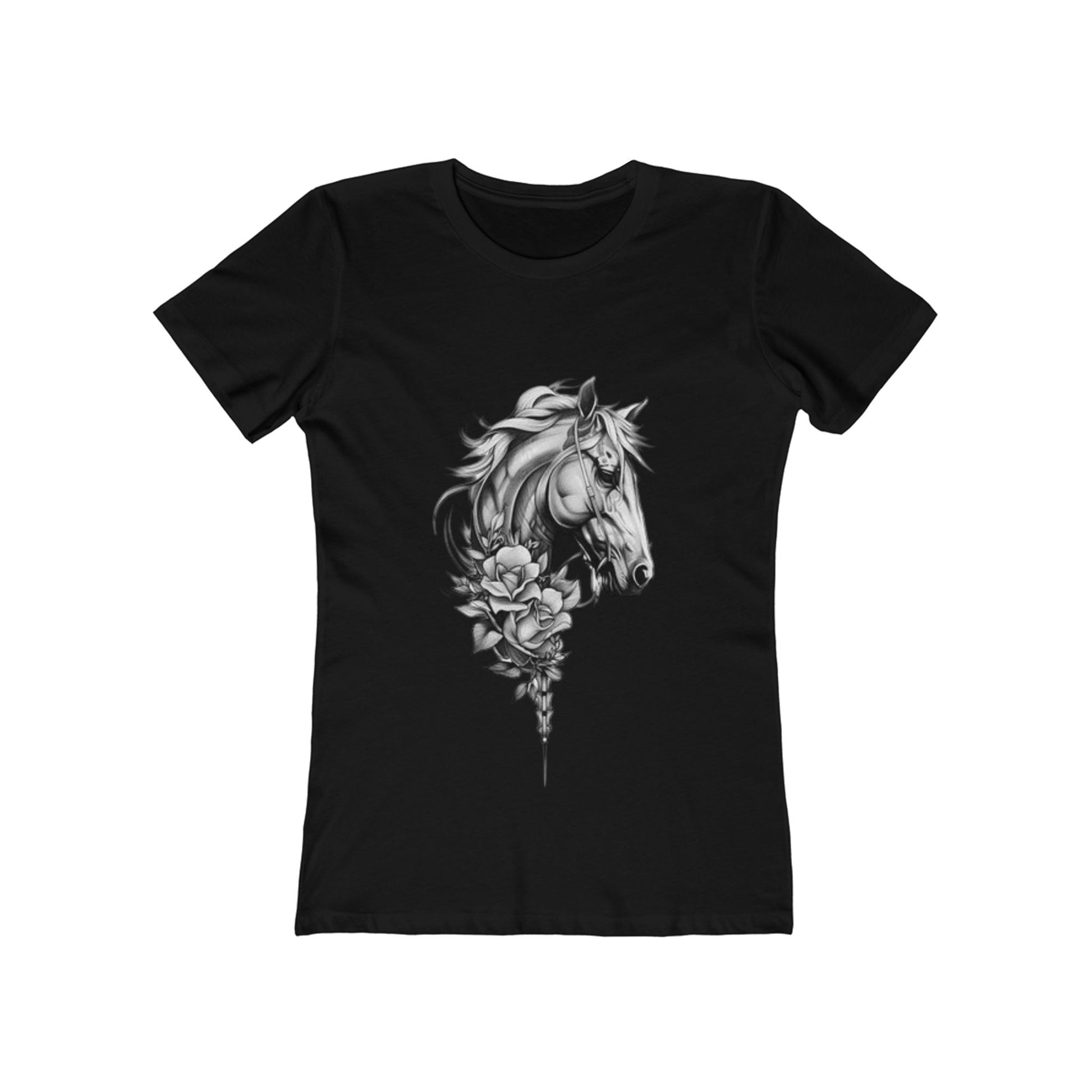 Horse Head, The Boyfriend Tee for Women