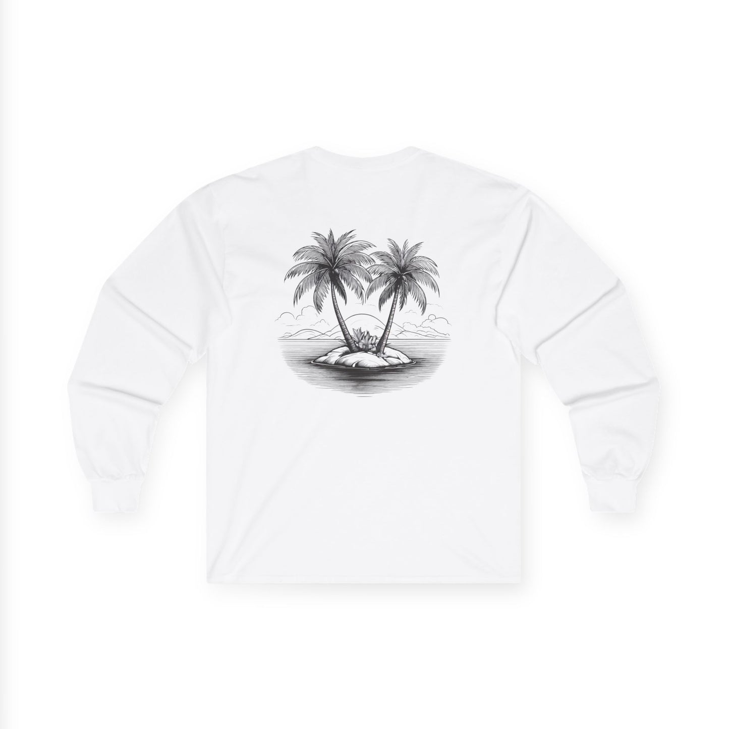 Island Life Unisex Cotton Long Sleeve Tee