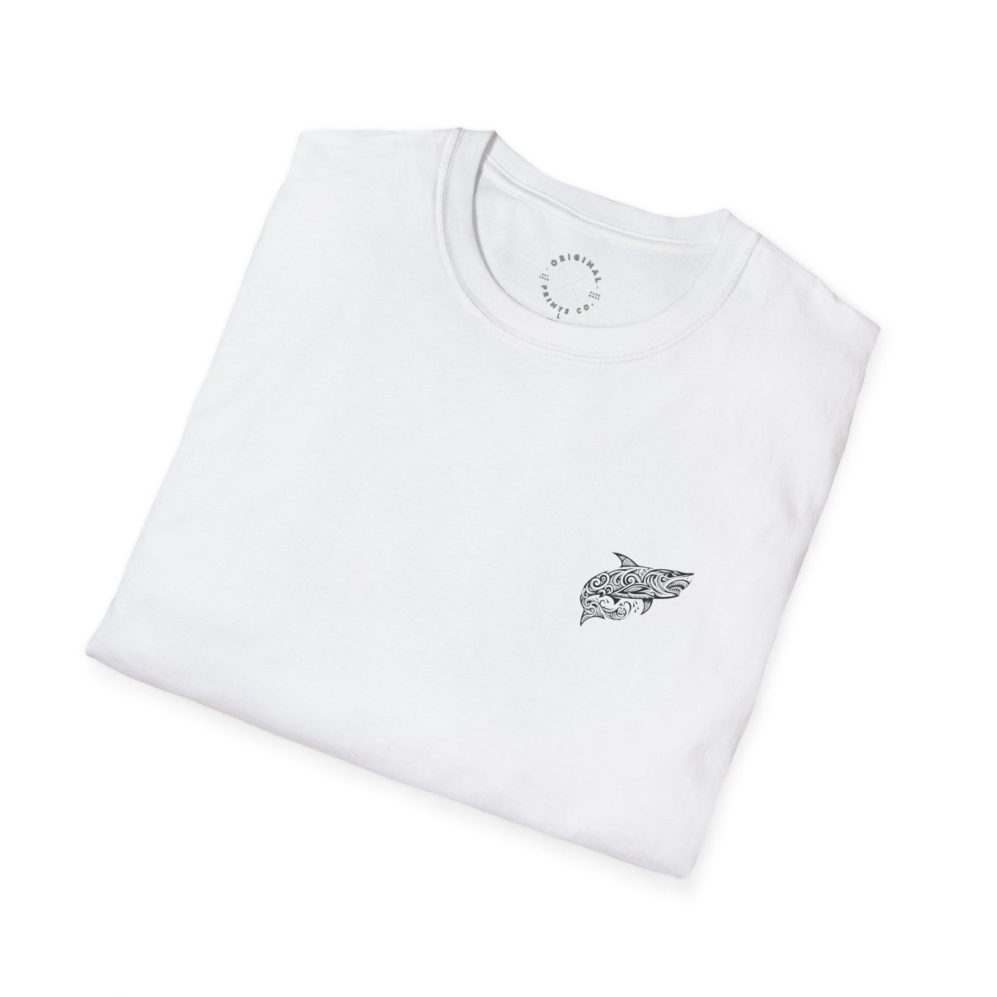 Unisex Shark Design Softstyle T-Shirt