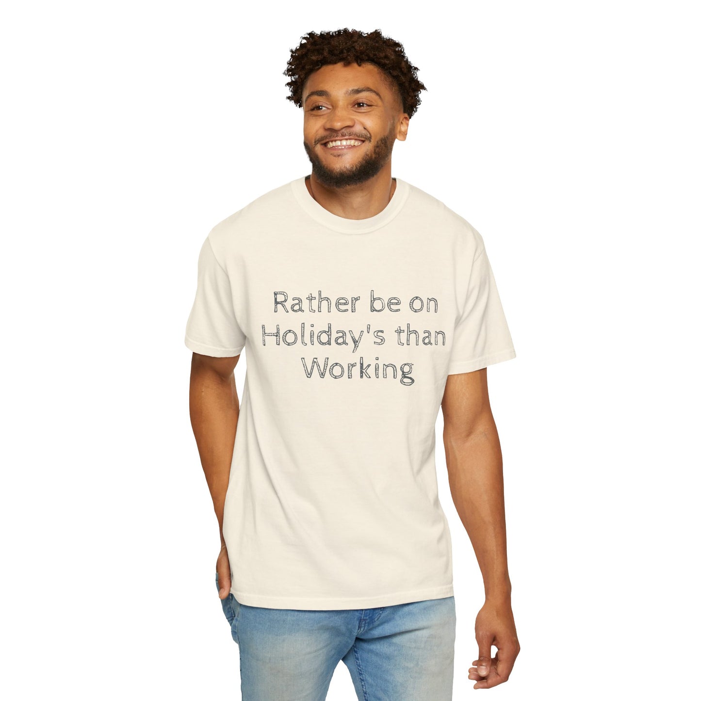 Rather be on Holiday, Unisex T-shirt