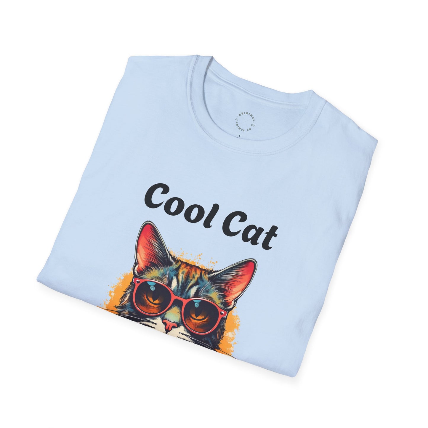 Cool Cat Unisex Softstyle T-Shirt