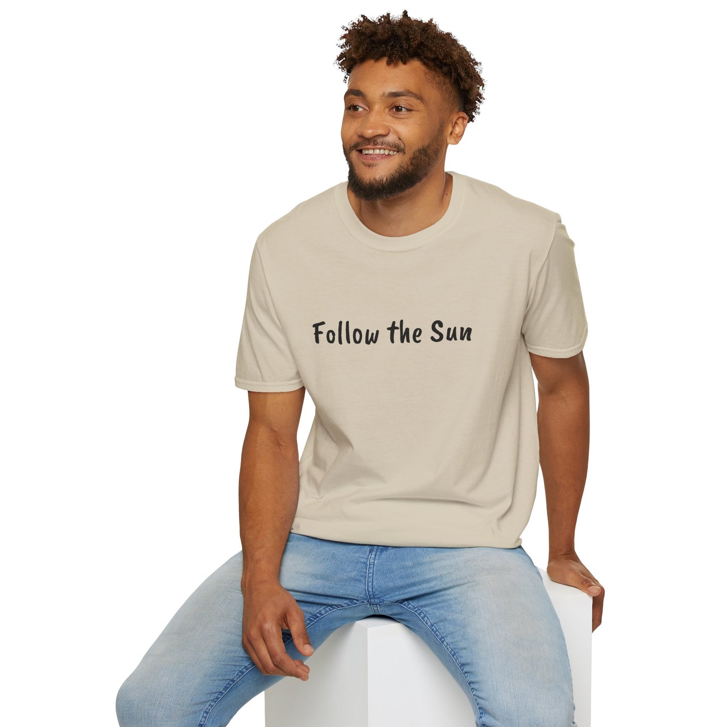 T-Shirt, Unisex Softstyle - Follow the Sun