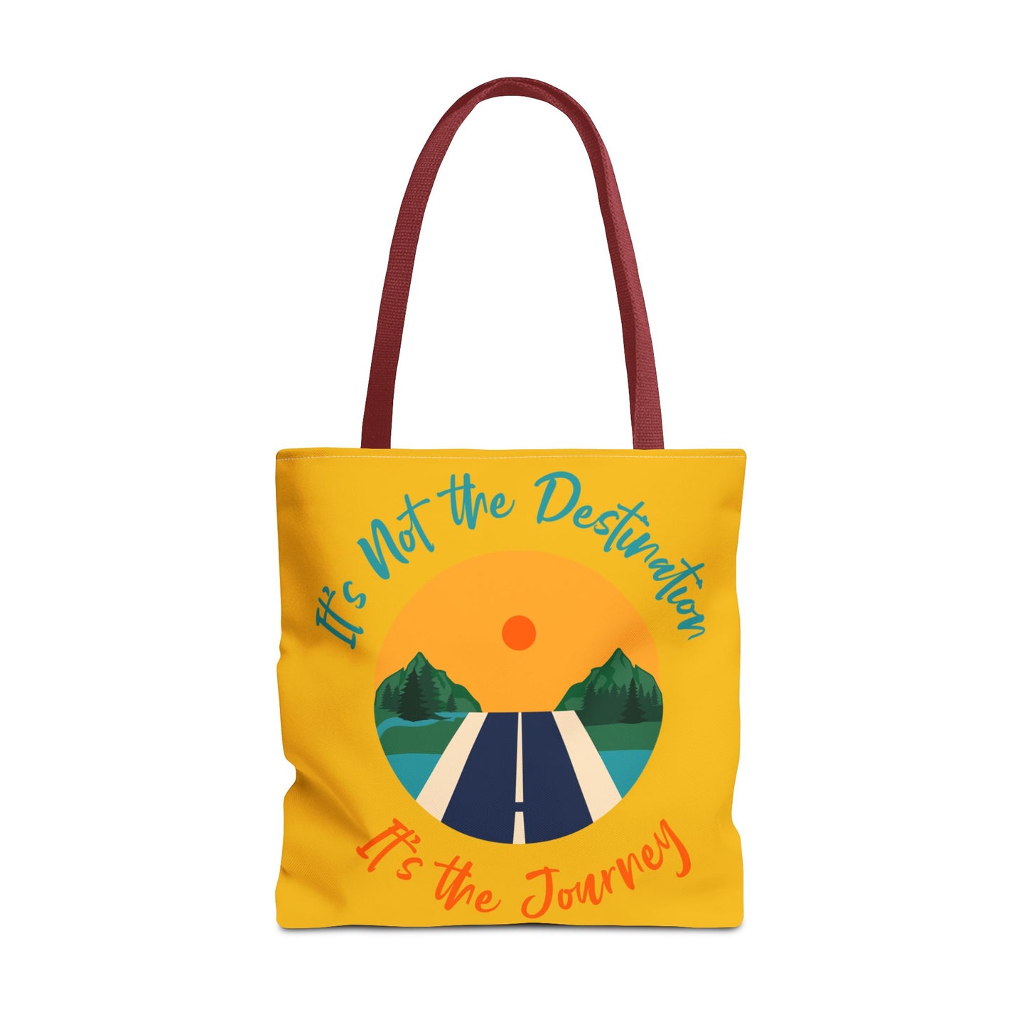 It's the Journey, Tote Bag