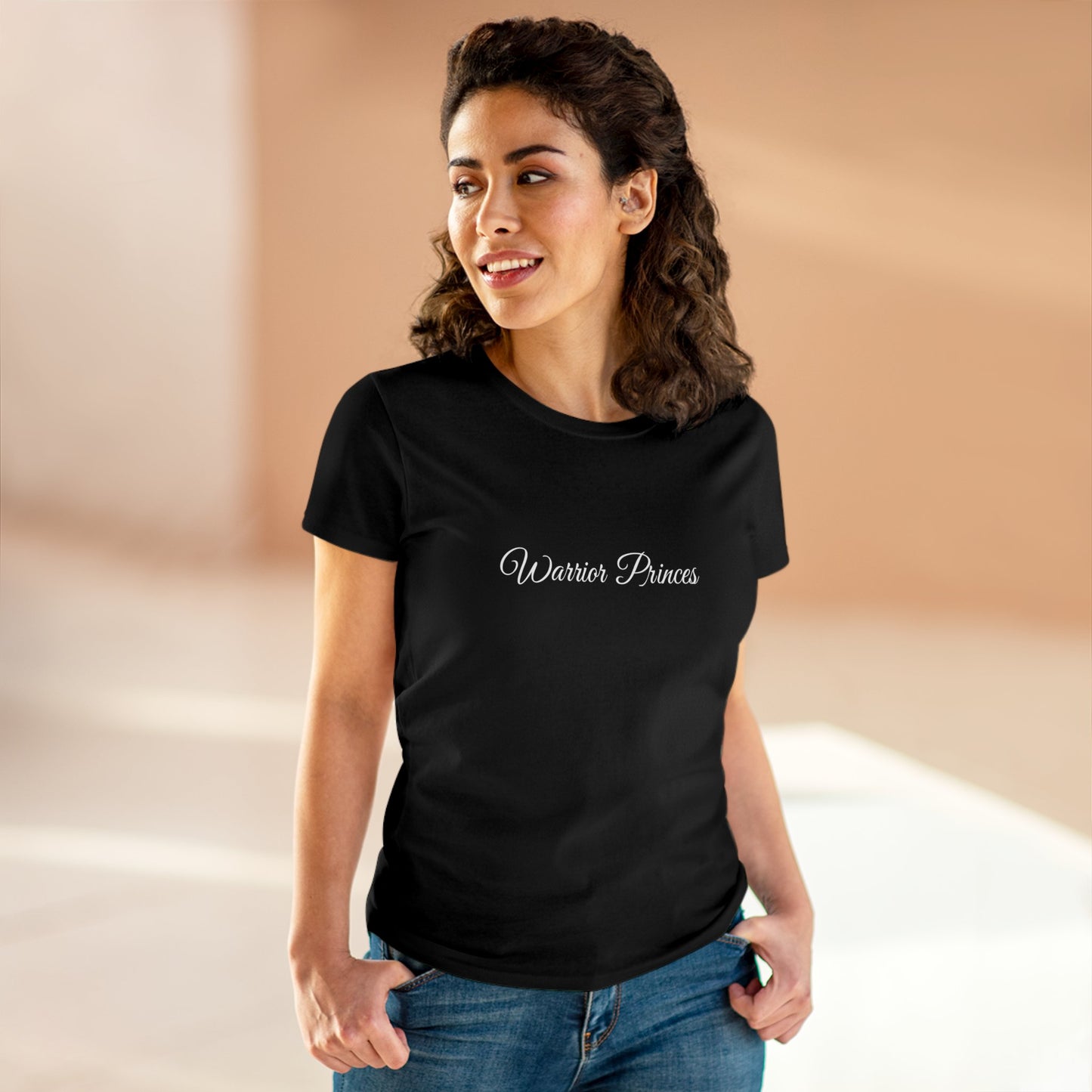 Warrior Princes, Women's Mid-weight Cotton Tee