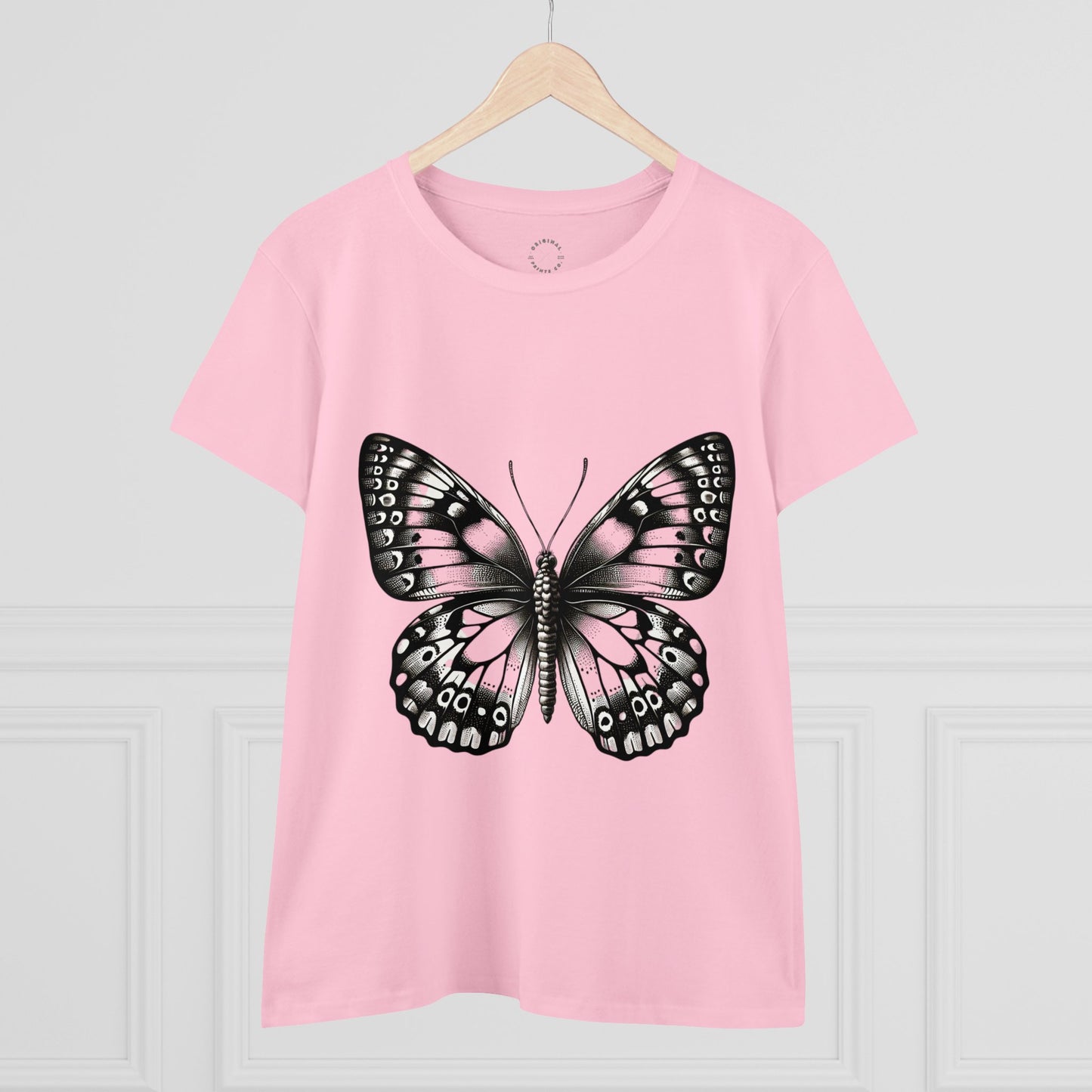 Inked Butterfly, Women's Cotton Tee