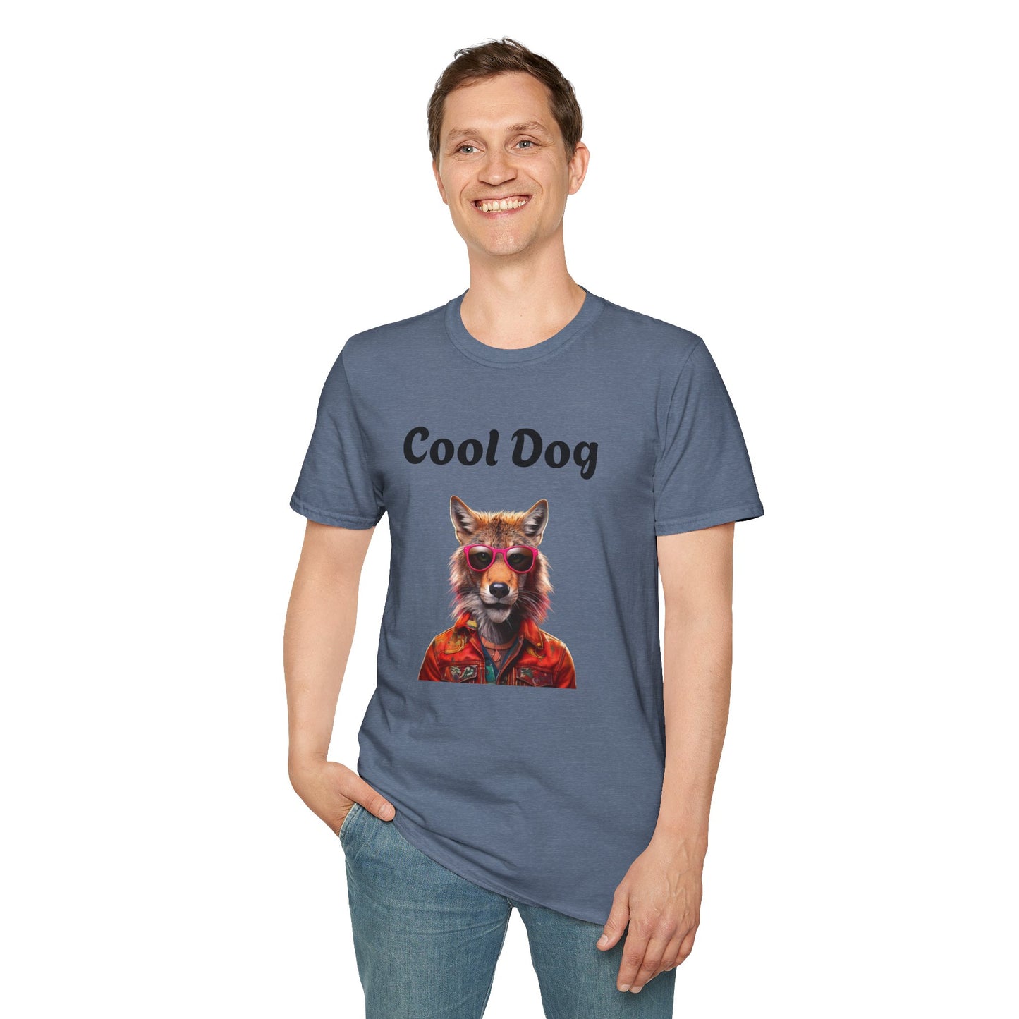 Cool Dog Graphic Unisex T-Shirt