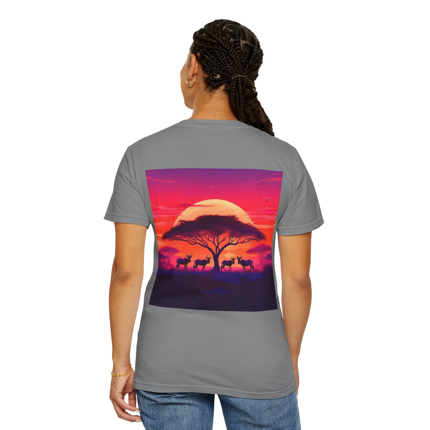 Safari Sunset, Unisex T-shirt