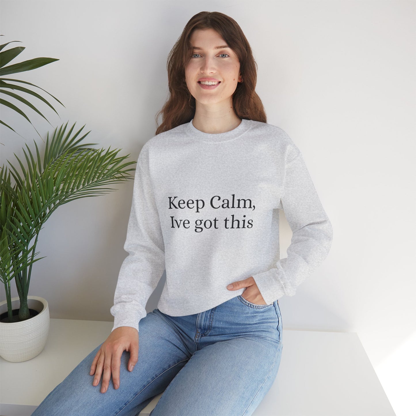 Keep Calm Ive got this, Unisex Heavy Blend™ Crewneck Sweatshirt