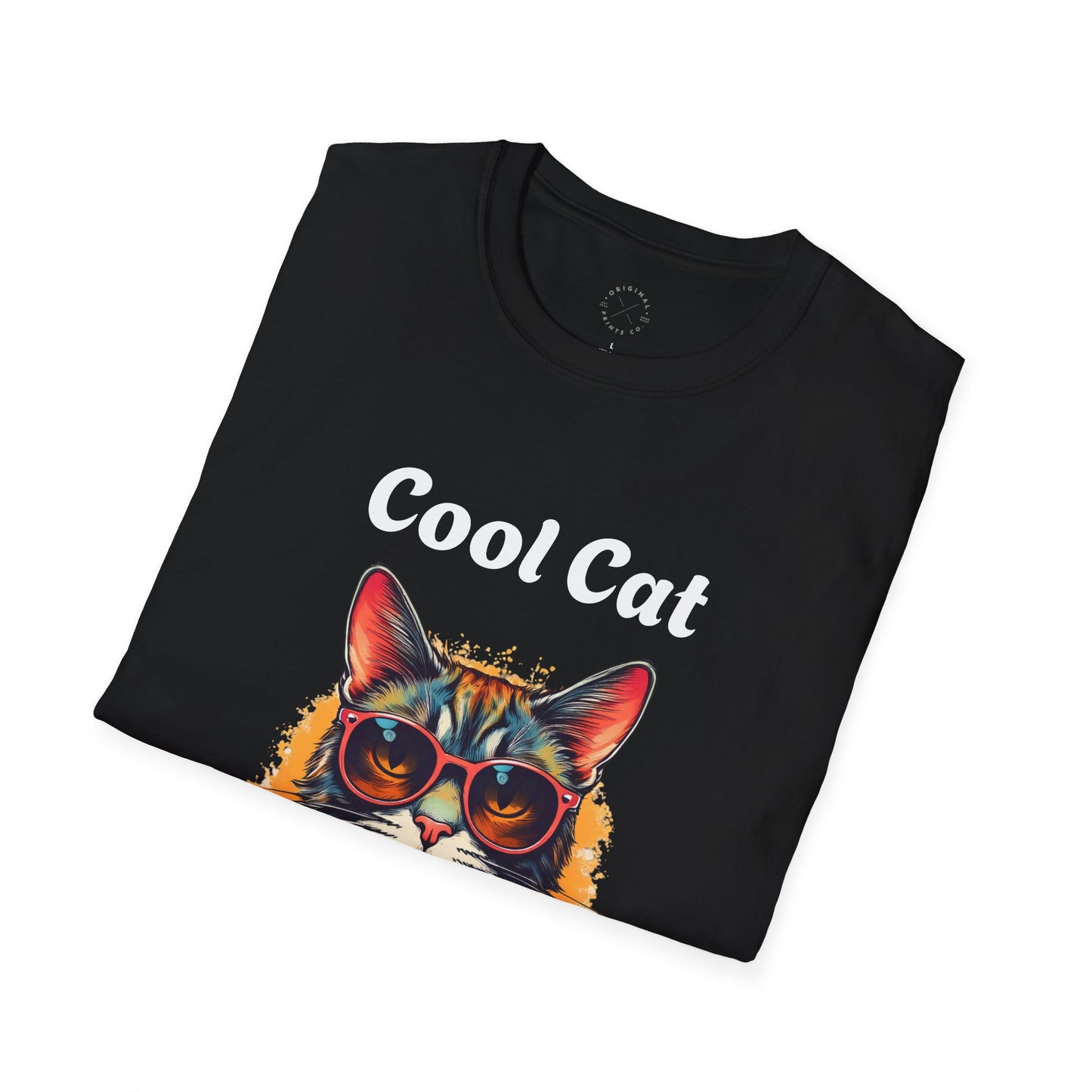 Cool Cat Unisex Softstyle T-Shirt