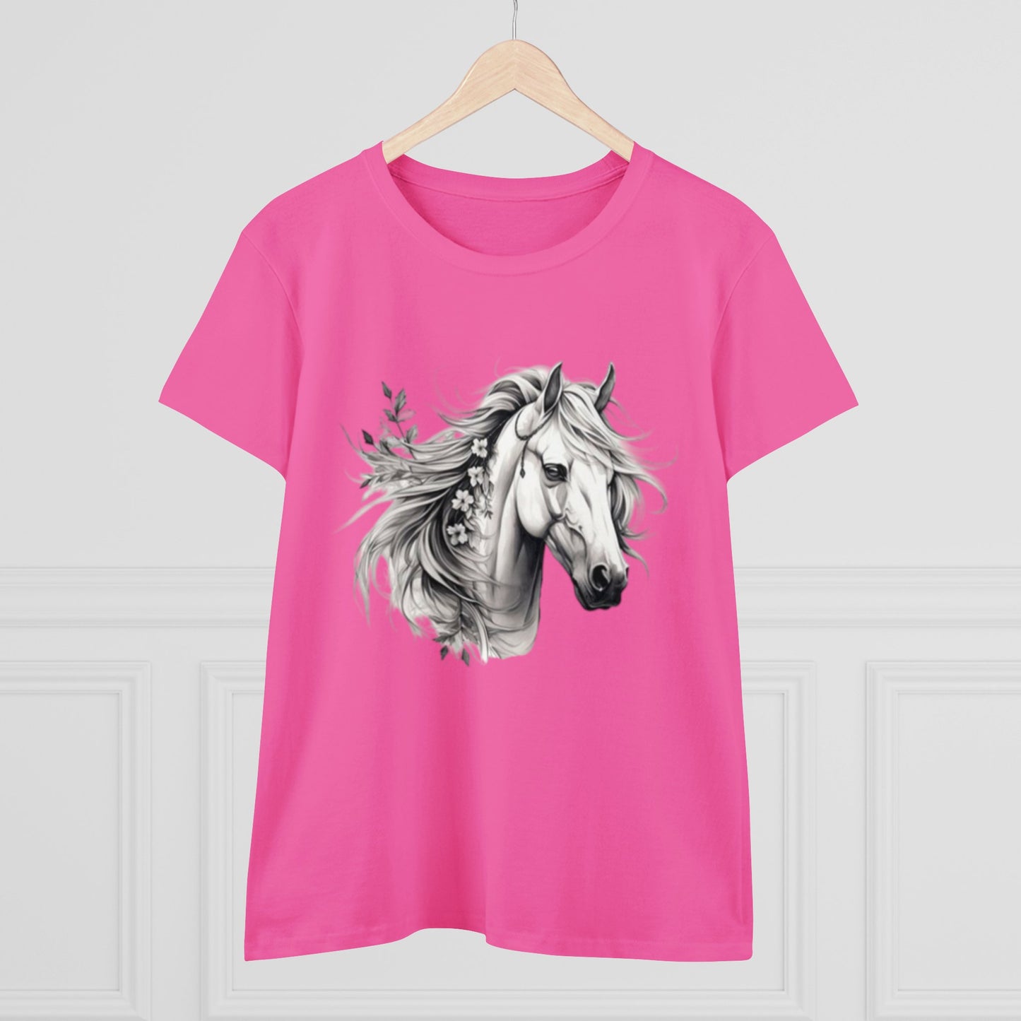 Horse Head, Women's Cotton Tee