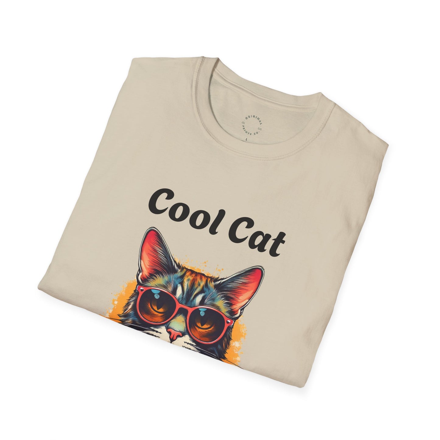 Cool Cat Unisex Softstyle T-Shirt