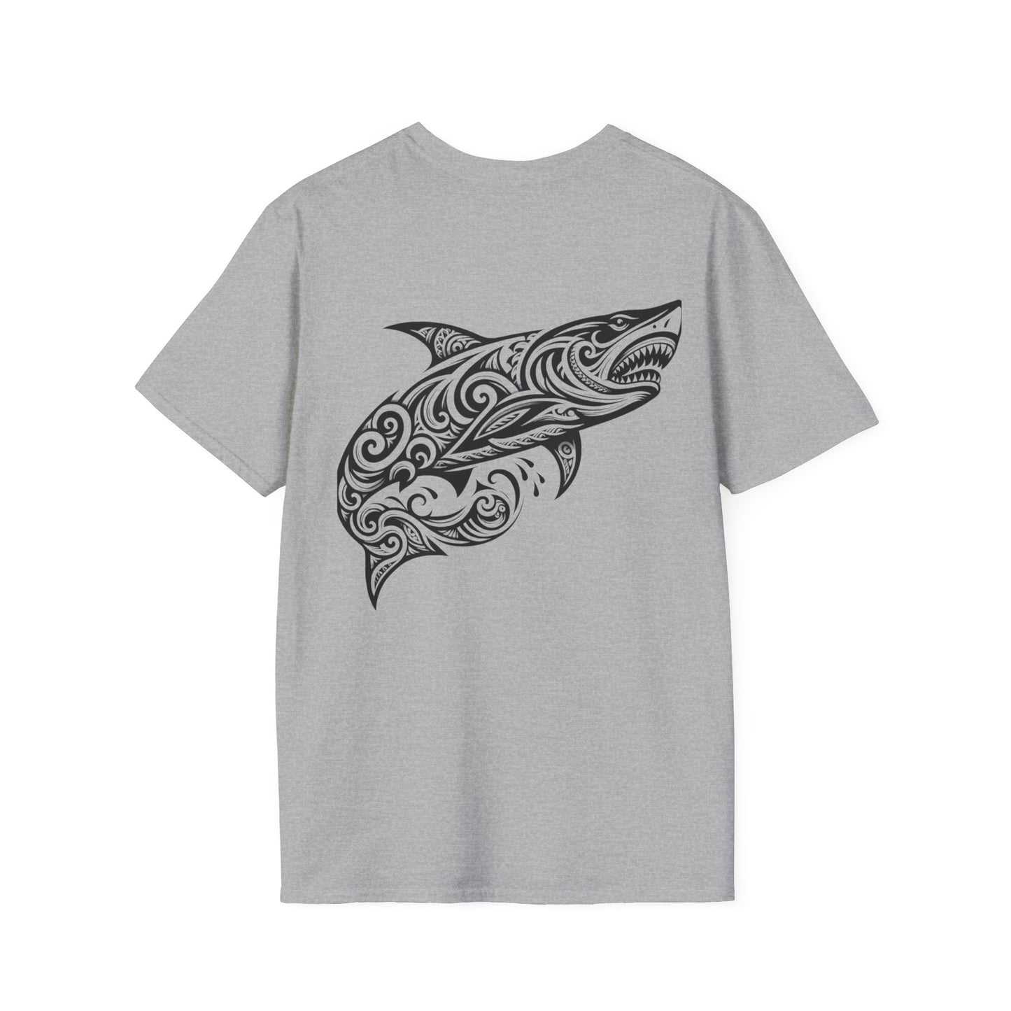 Unisex Shark Design Softstyle T-Shirt