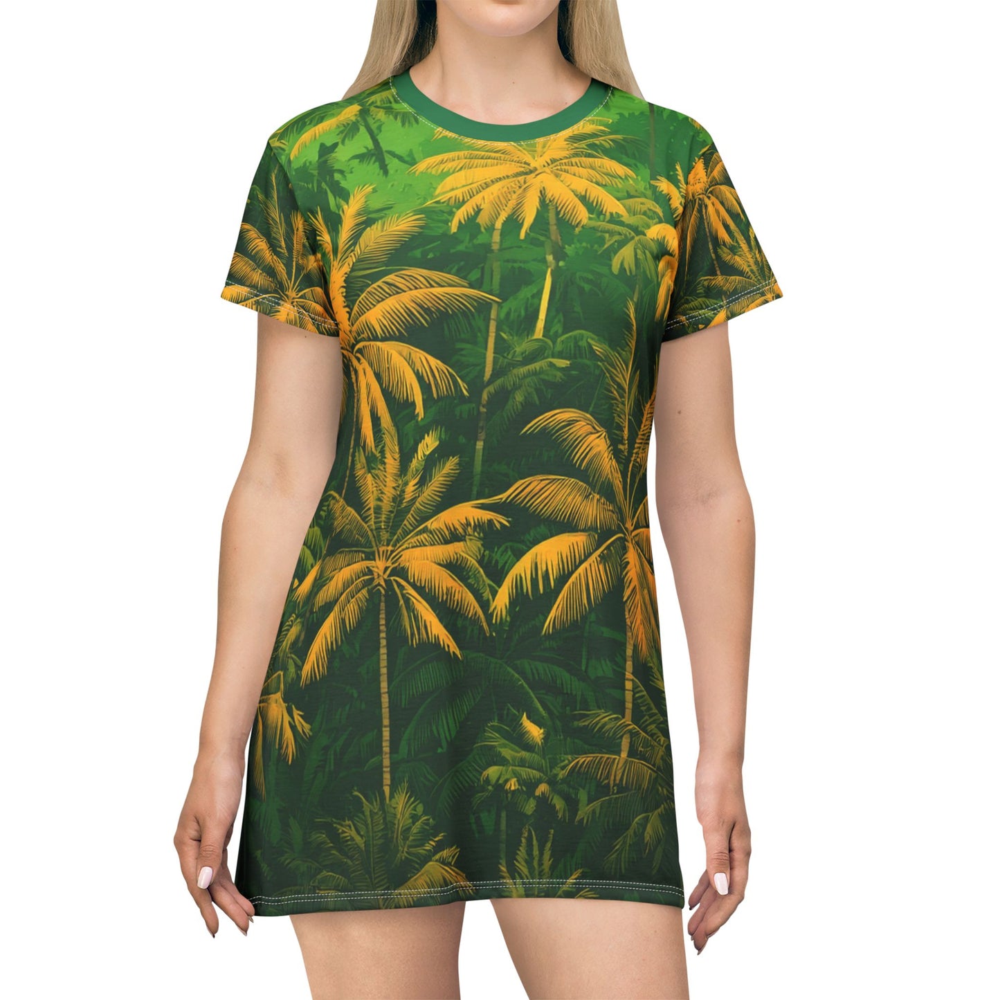 Palm Trees, T-Shirt Dress