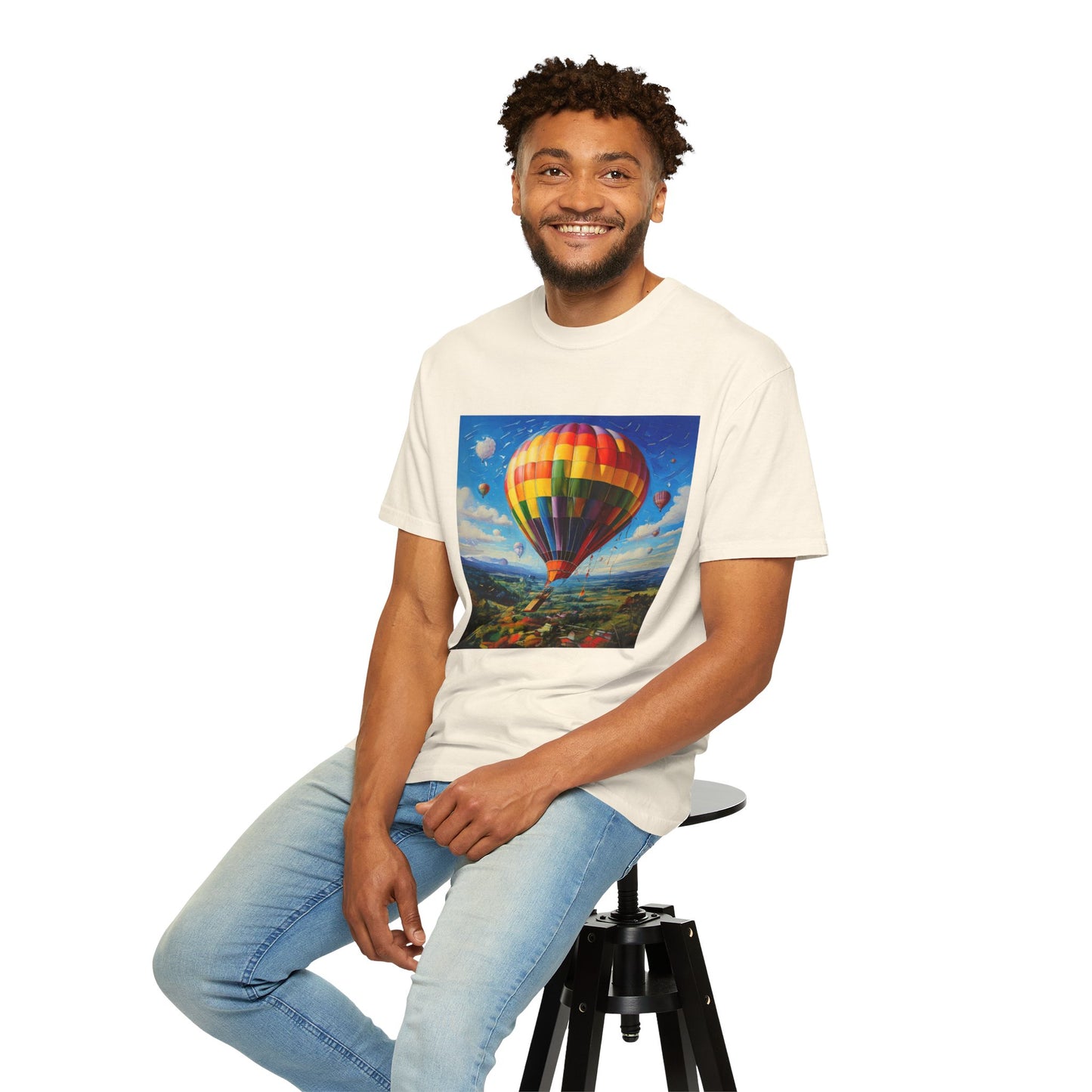 Hot Air Balloon, Unisex T-shirt