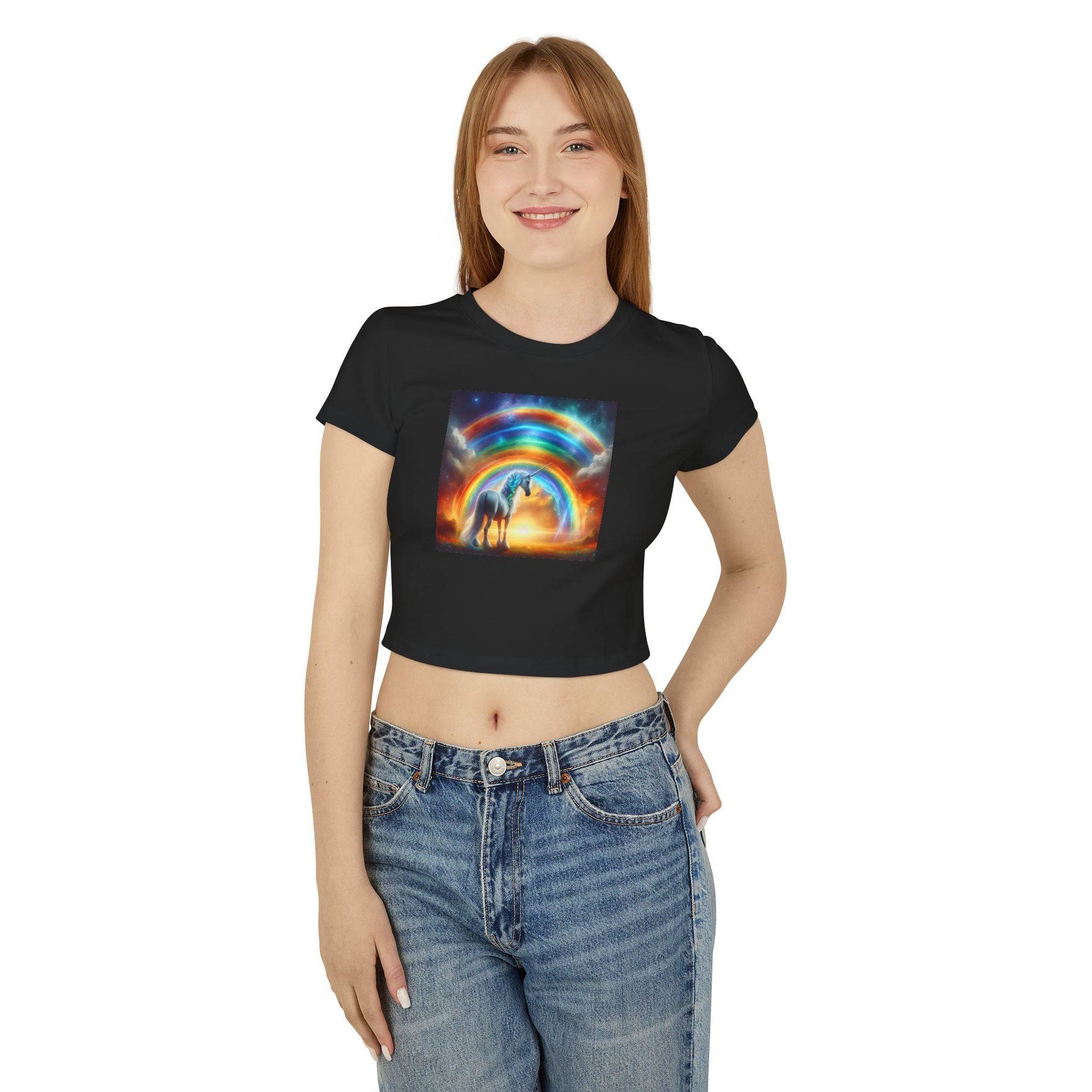  Unicorn, Women's Baby Tee