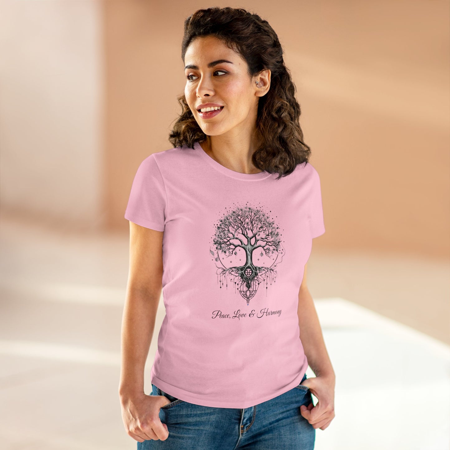 Peace, Love & Harmony, Women's Tee