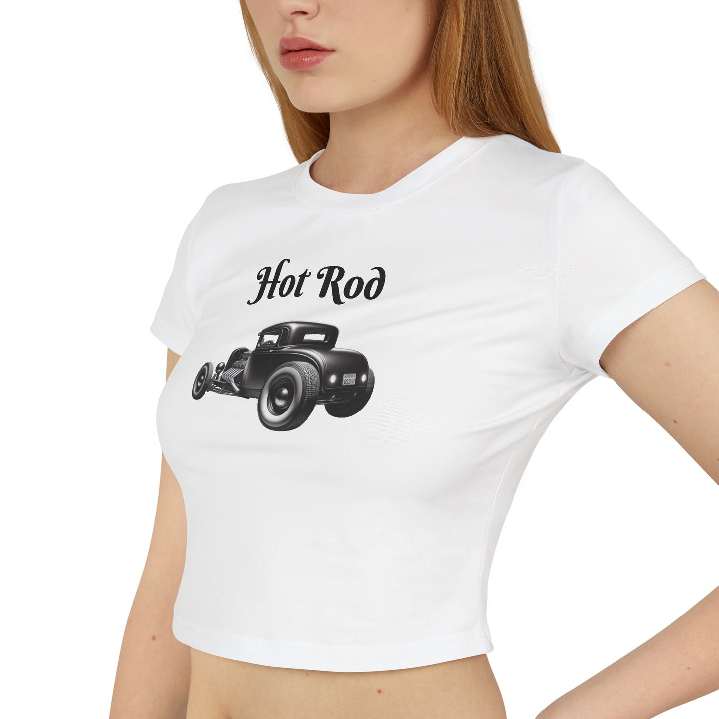 Retro Hot Rod Women's Baby Tee