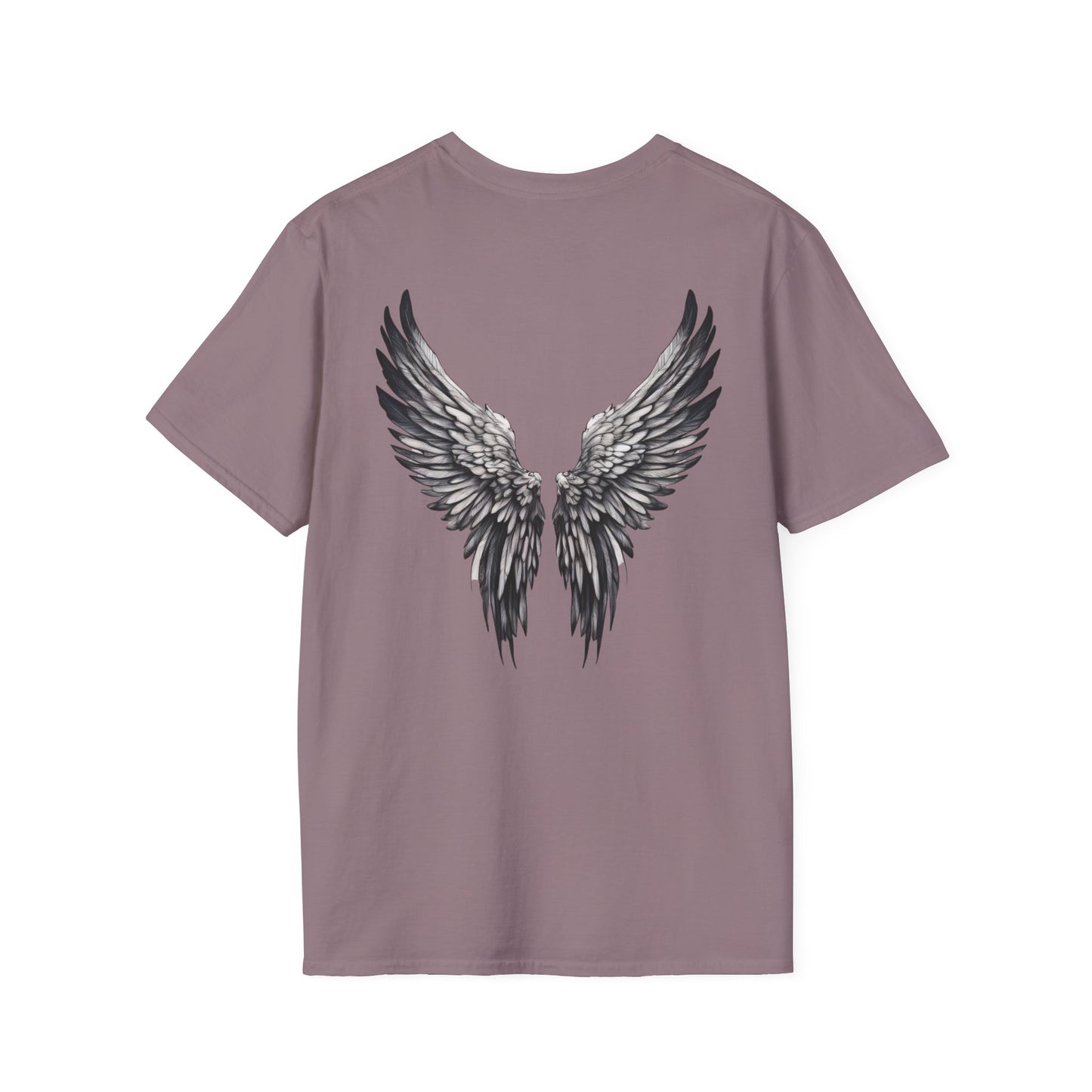 T-Shirt - Unisex Softstyle, Angel with Wings