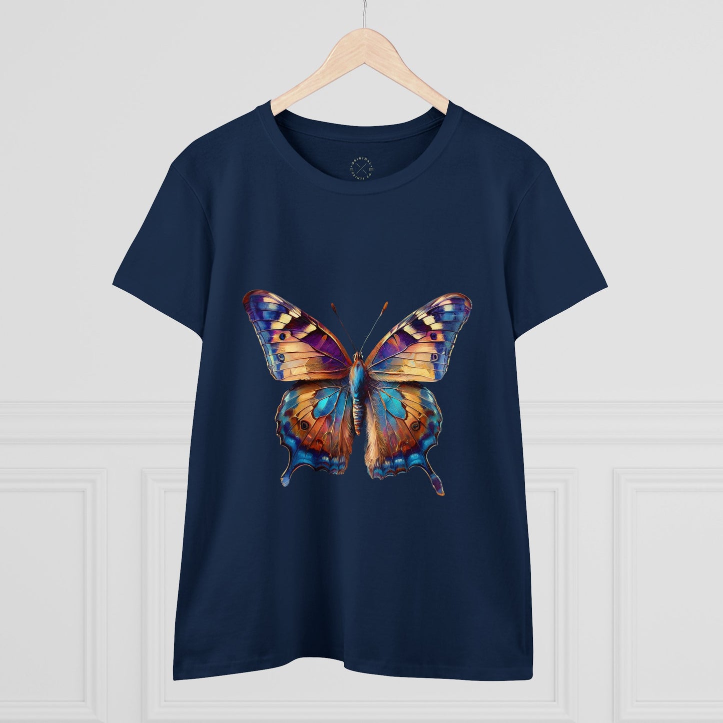 Women's Cotton Tee, Butterflies